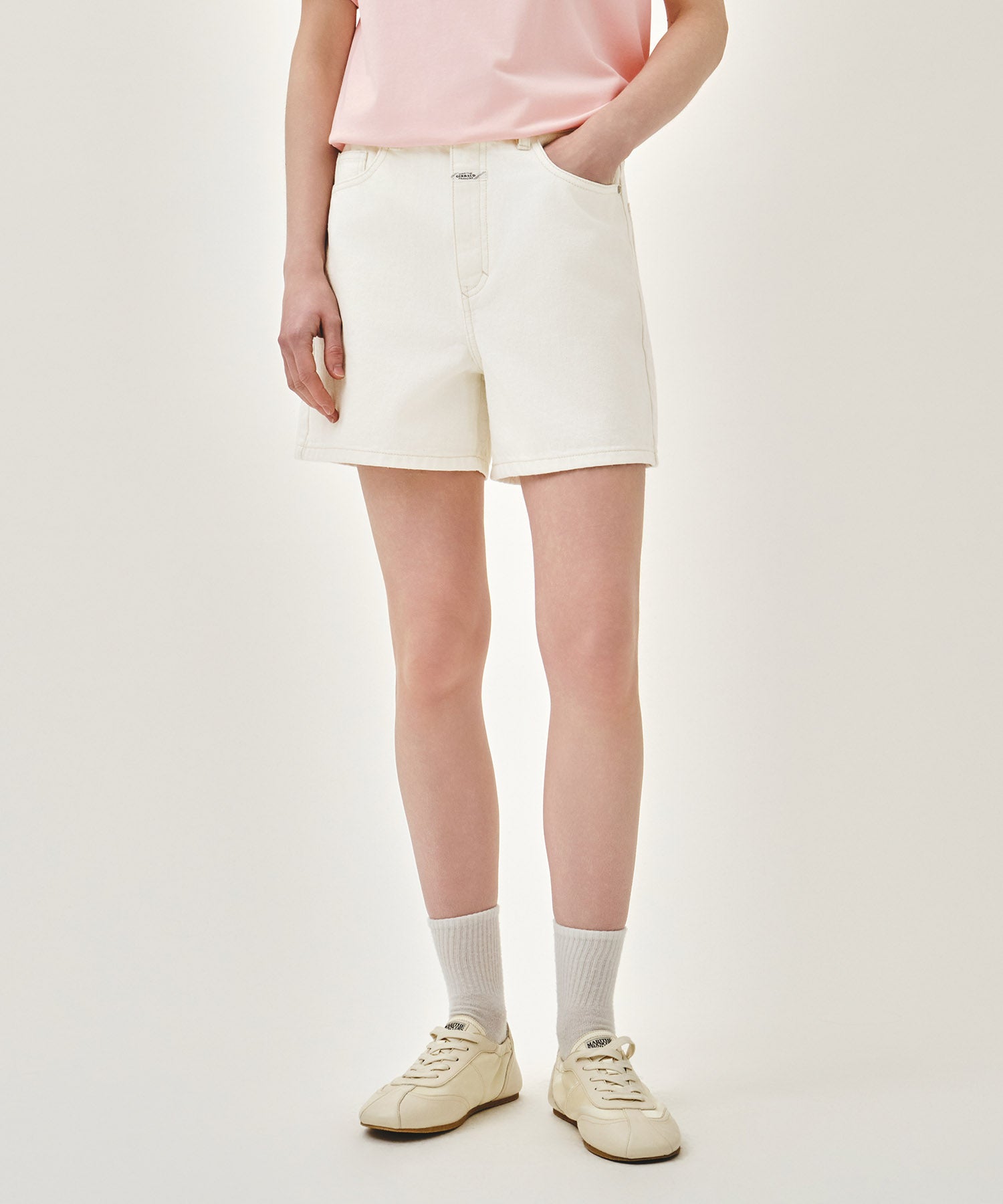 W DENIM SHORTS