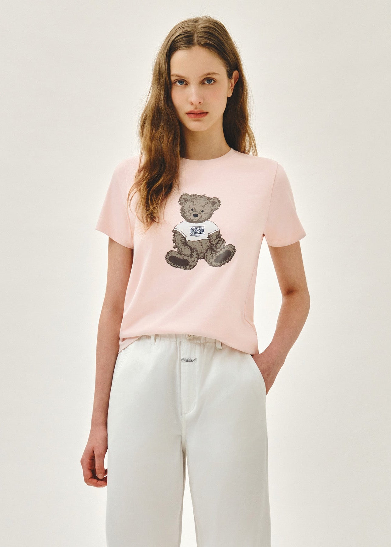 W DOODLE BEAR TEE