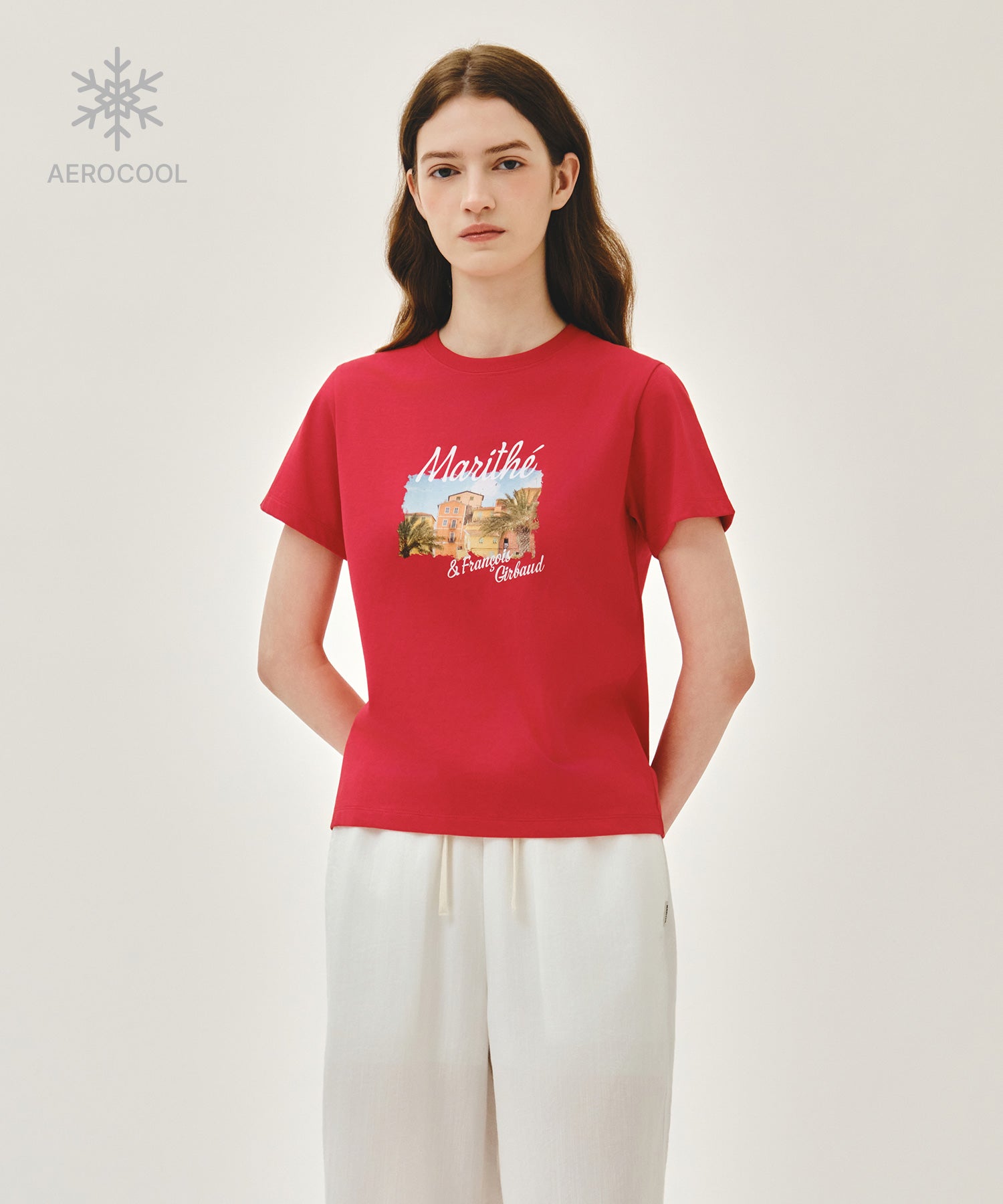 W AEROCOOL RESORT GRAPHIC TEE