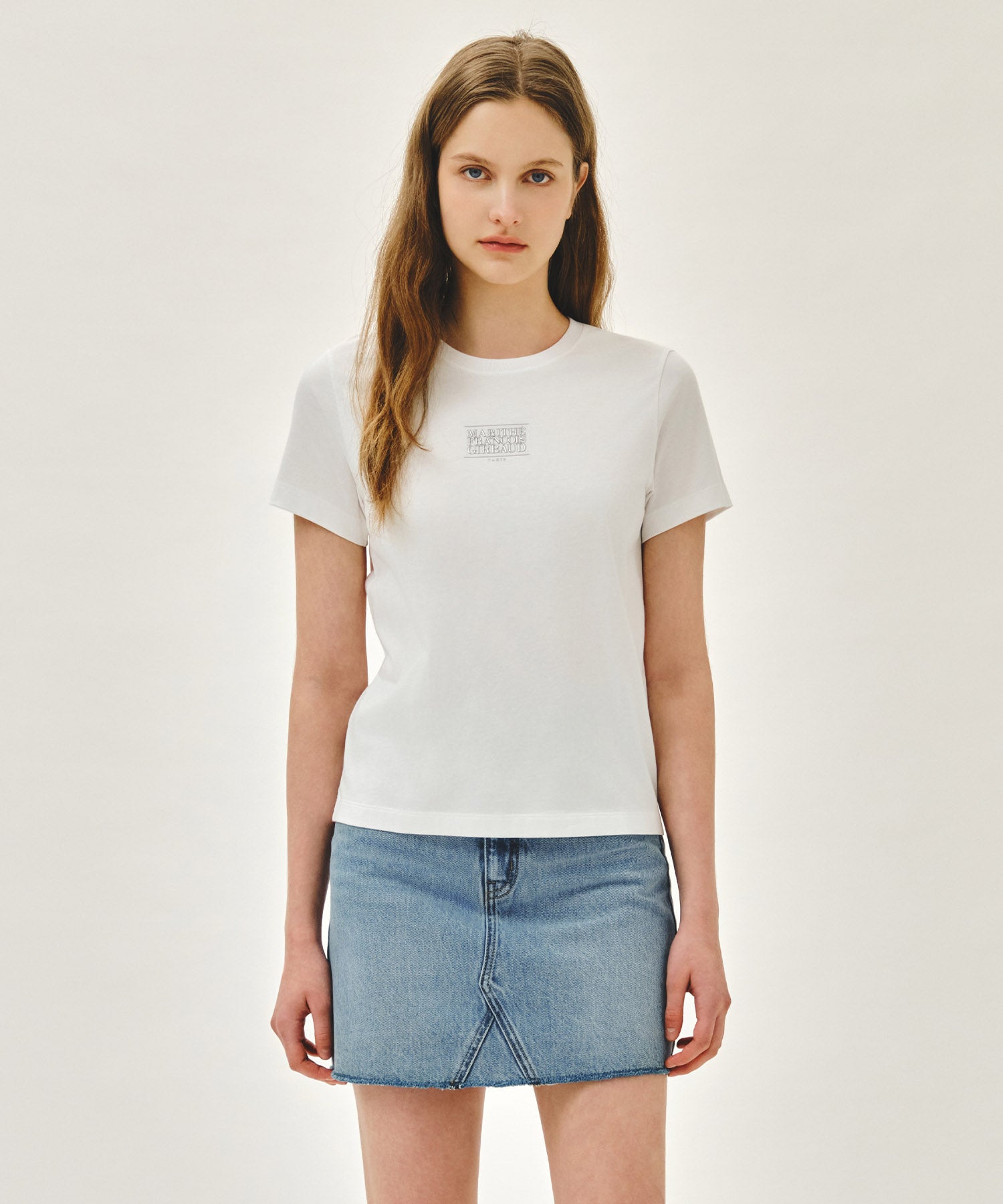 W SMALL CLASSIC LOGO TEE