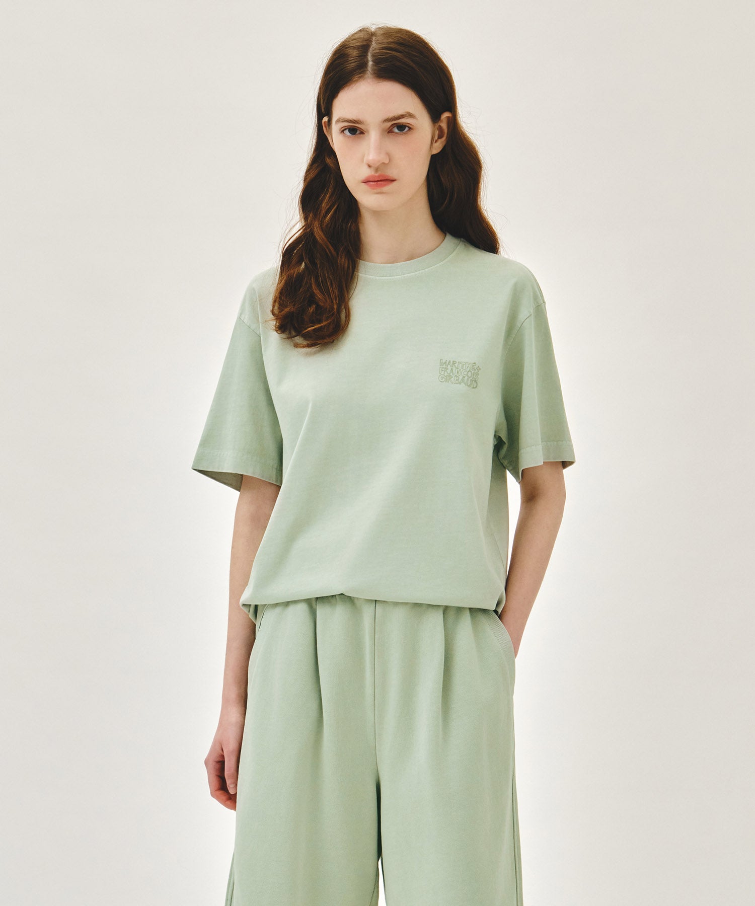 DRAWING LOGO DYEING TEE