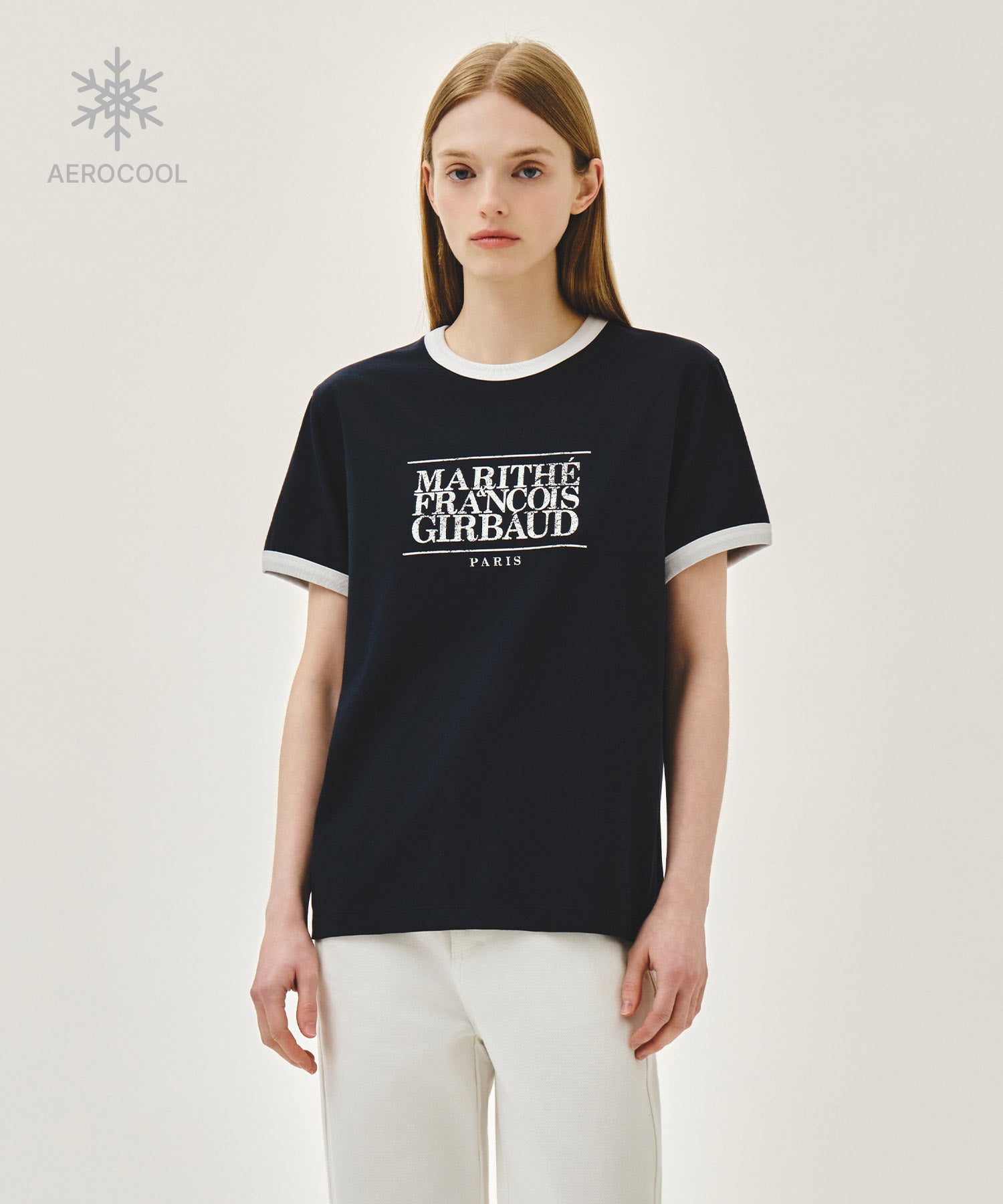 AEROCOOL CRACK CLASSIC LOGO RINGER TEE