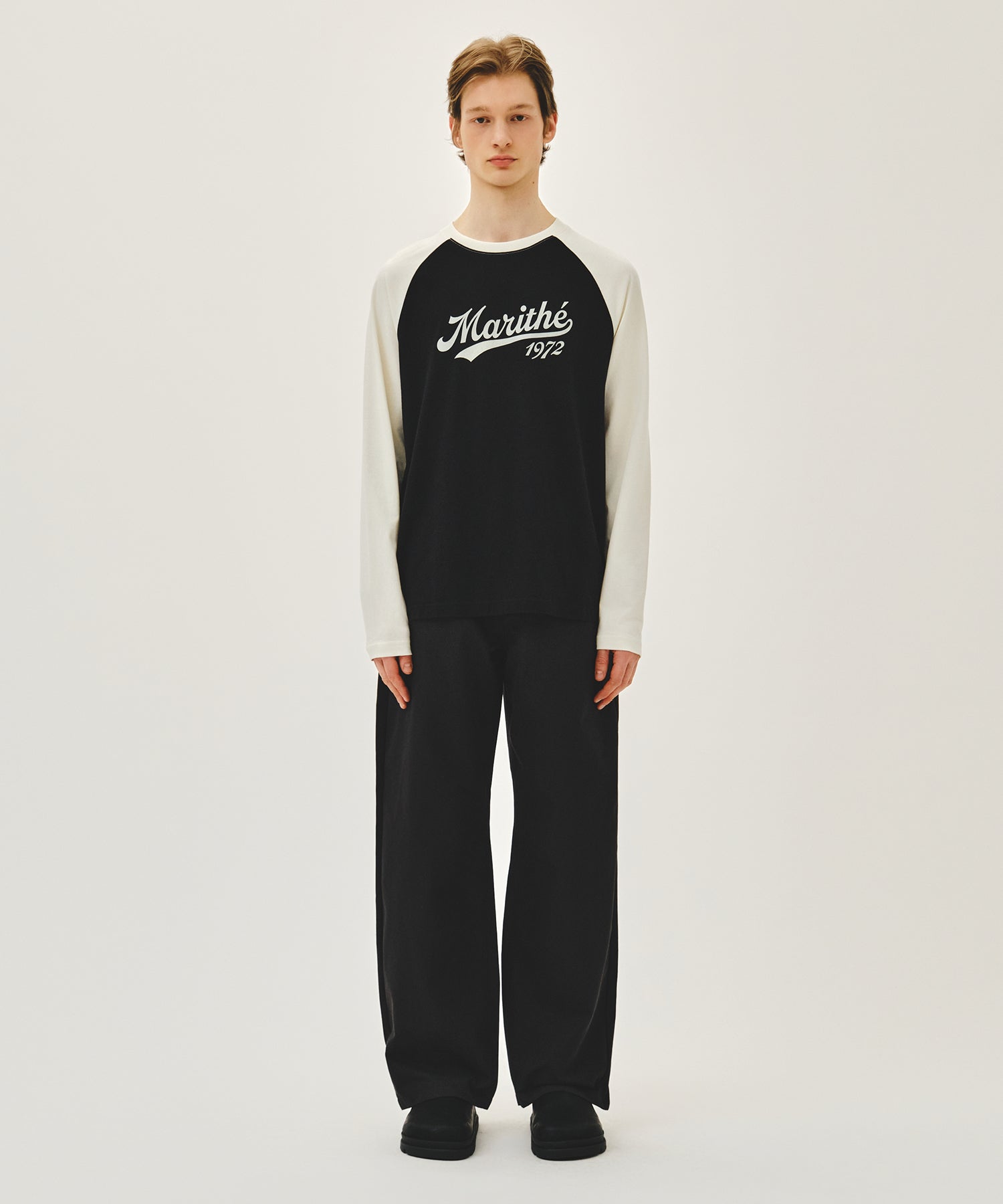 M CURVED CHINO PANTS