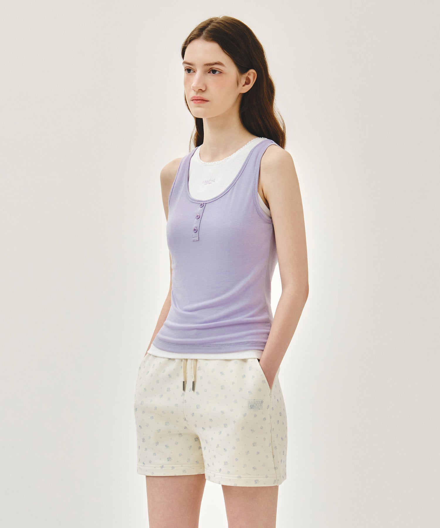 W LAYERED SLEEVELESS