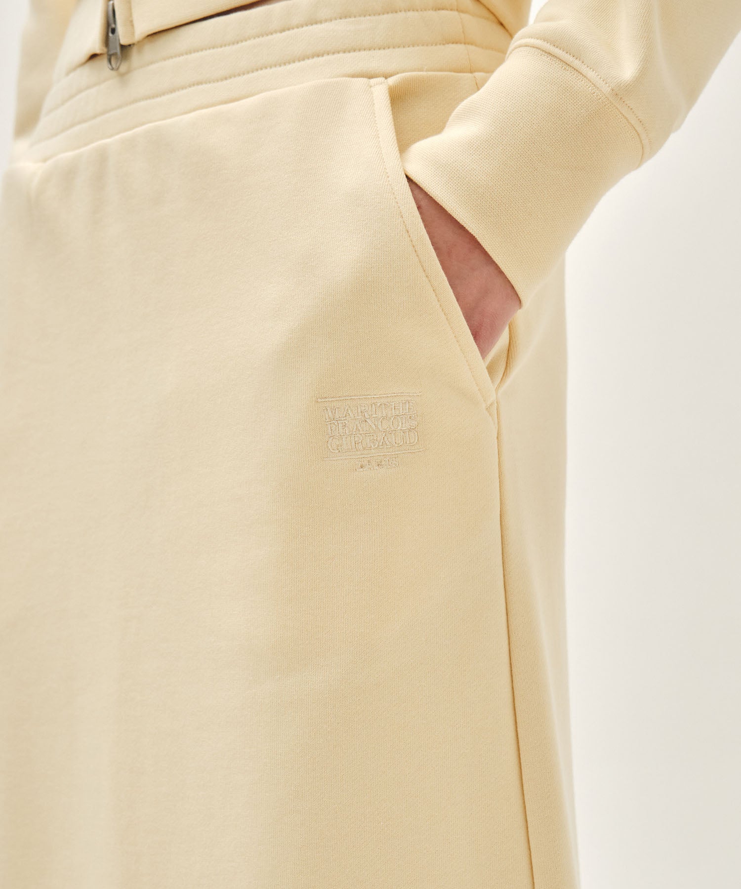 W CLASSIC LOGO SWEAT LONG SKIRT
