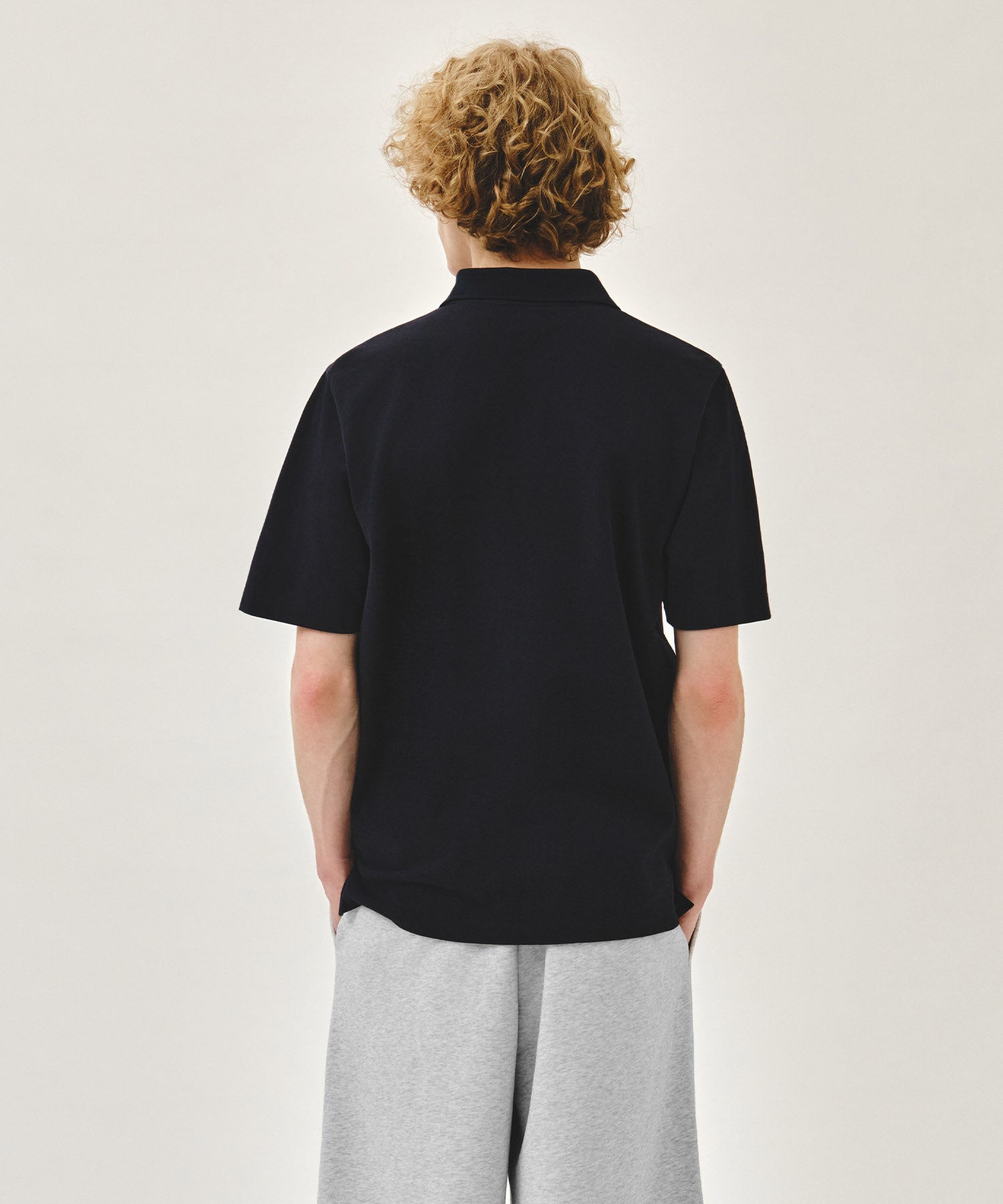SMALL CLASSIC LOGO PK COLLAR TEE