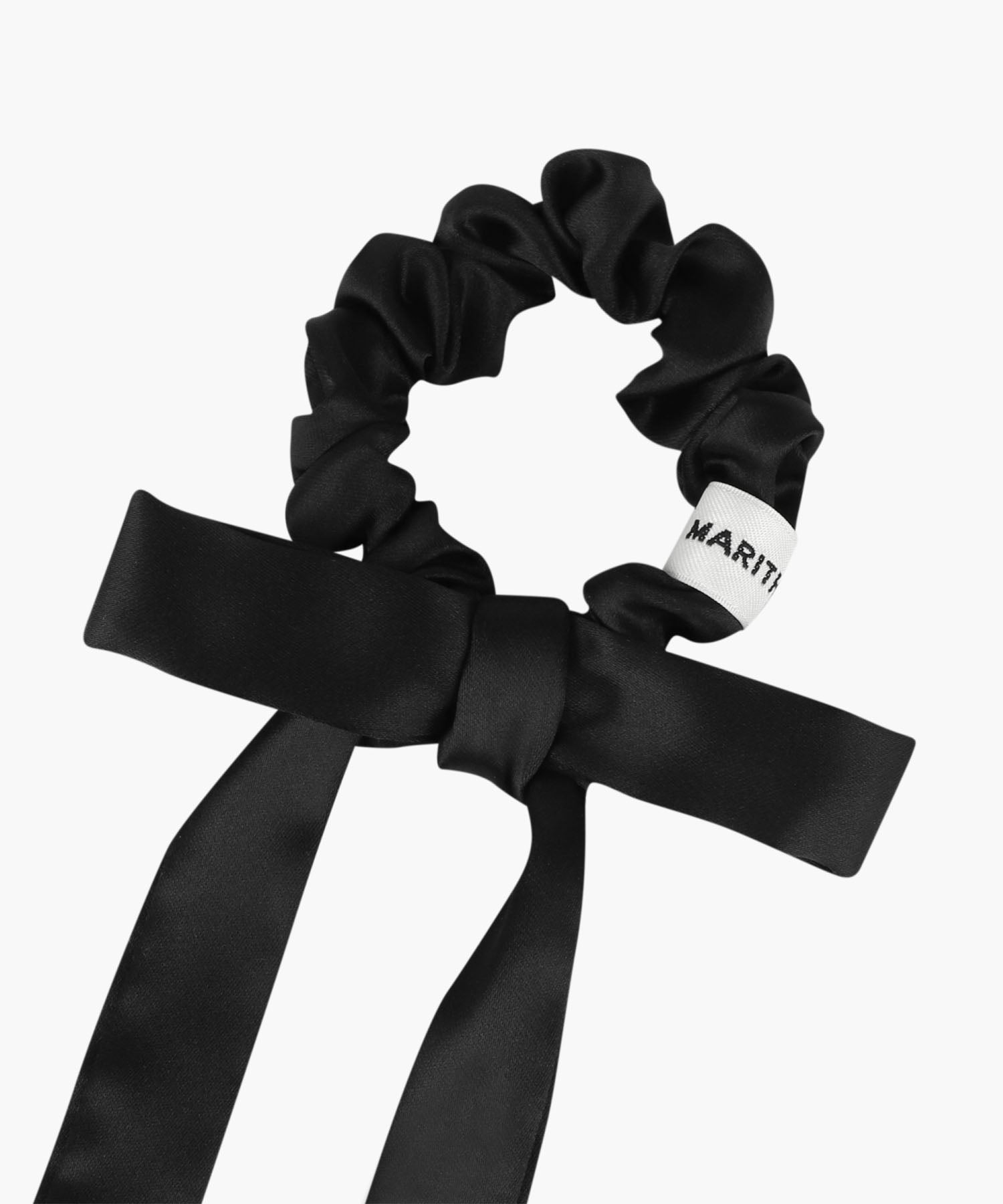 REGULAR LOGO SATIN HAIR RIBBON SCRUNCHIE 2PACK