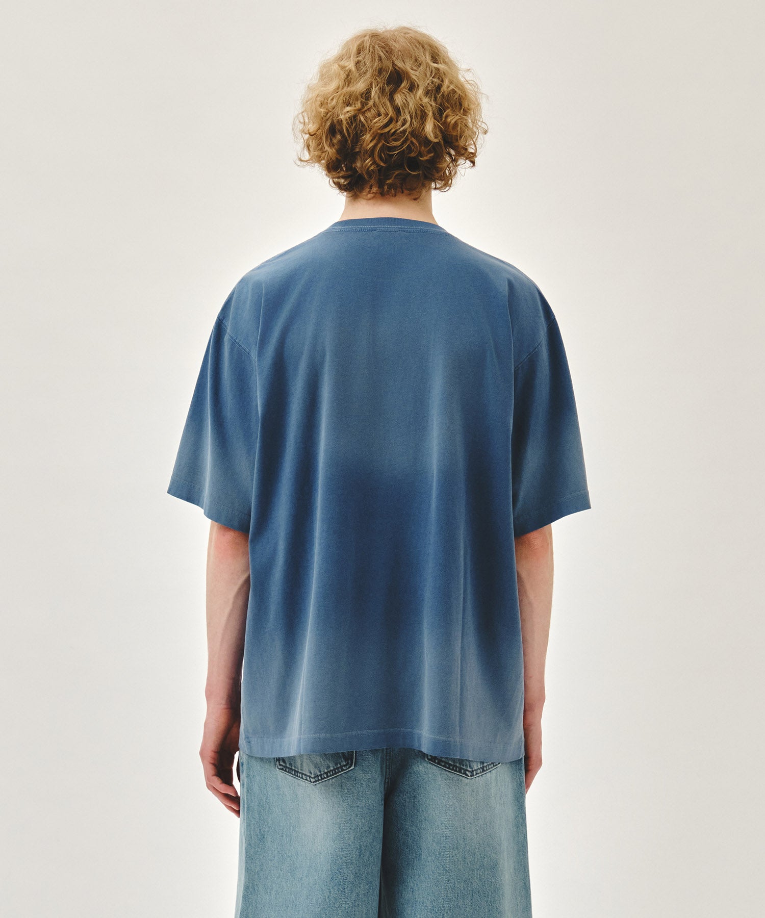 GRADATION OVERSIZED DYEING TEE