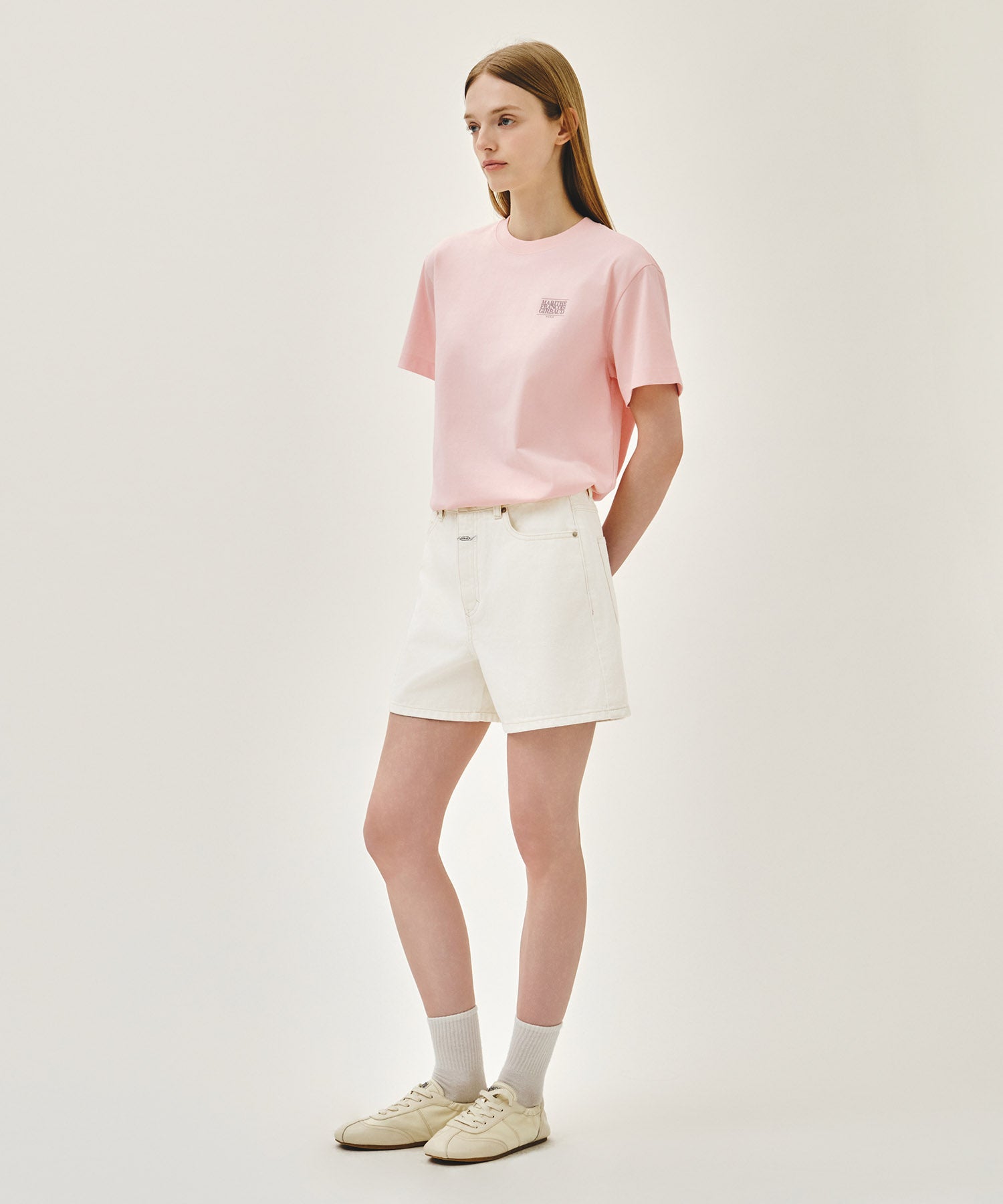 W DENIM SHORTS