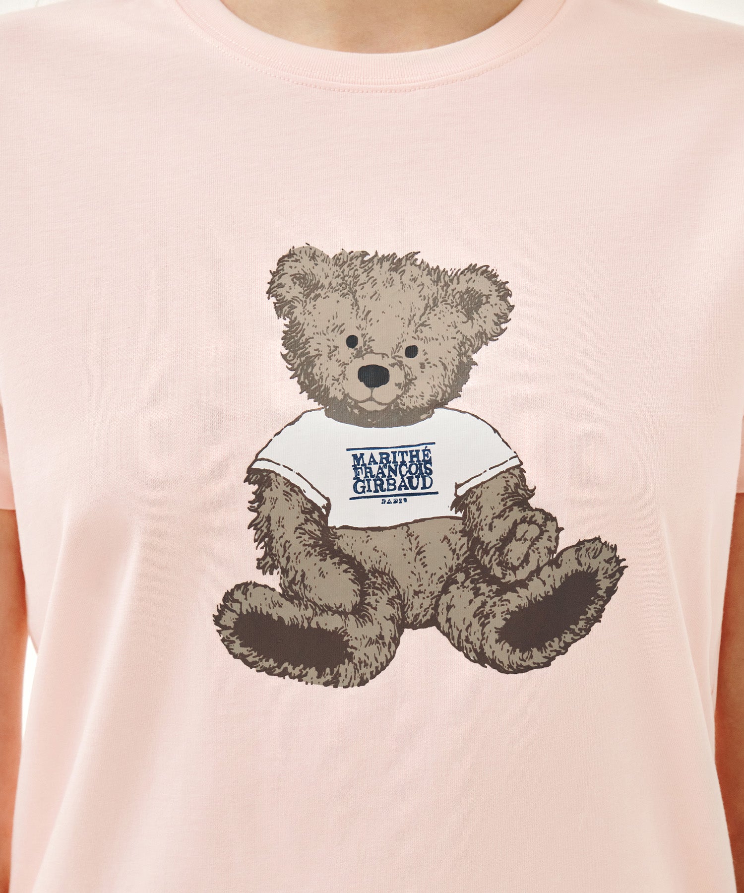 W DOODLE BEAR TEE