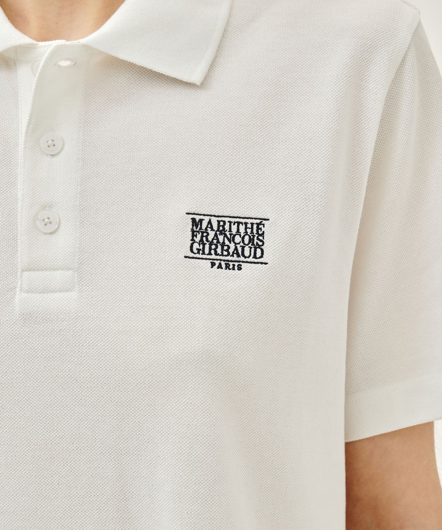 SMALL CLASSIC LOGO PK COLLAR TEE
