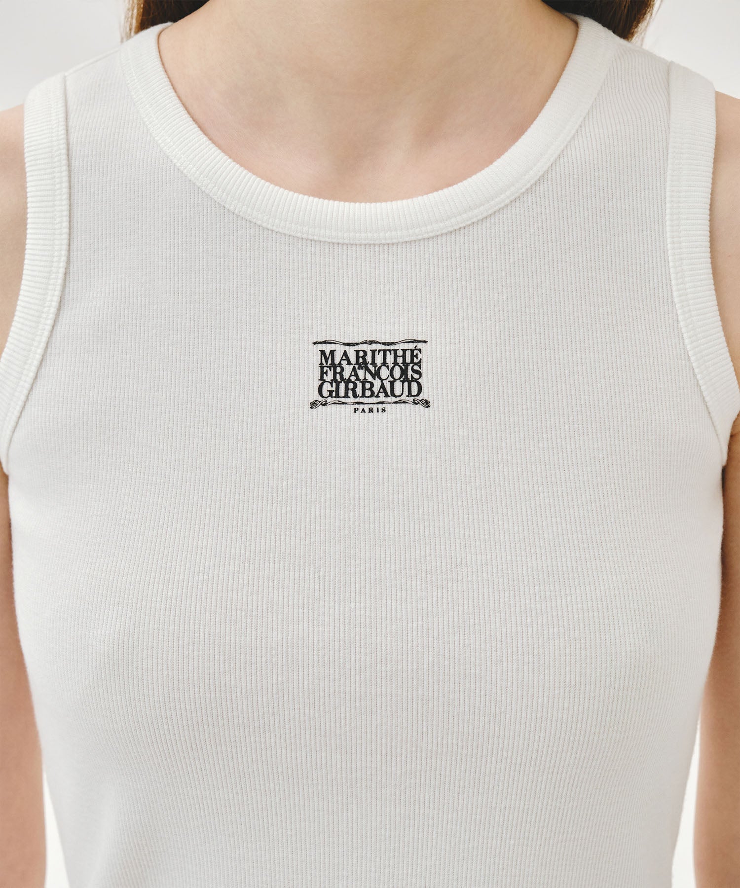 W RIBBON CLASSIC LOGO SLEEVELESS
