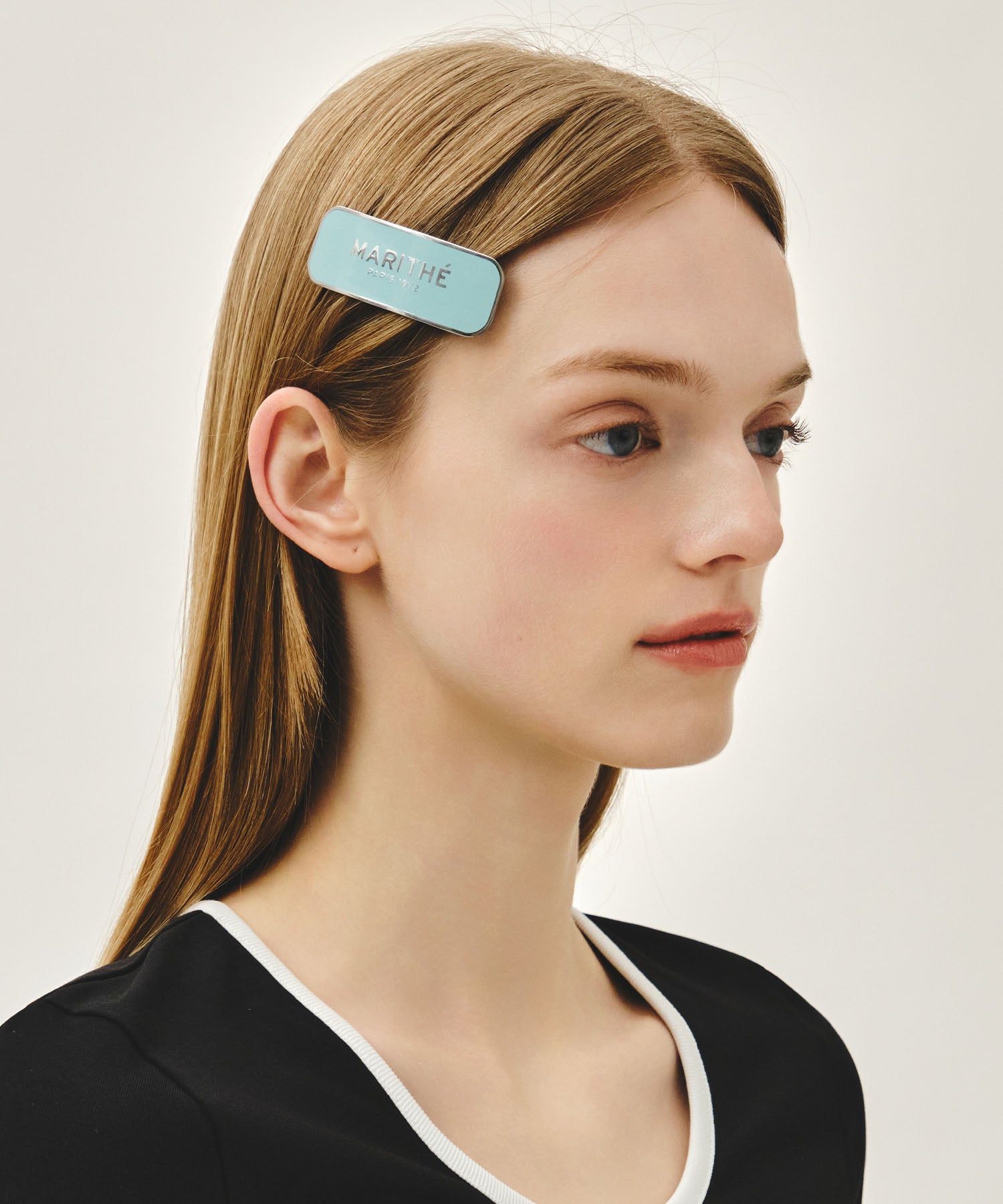 REGULAR LOGO ENAMEL HAIR PIN