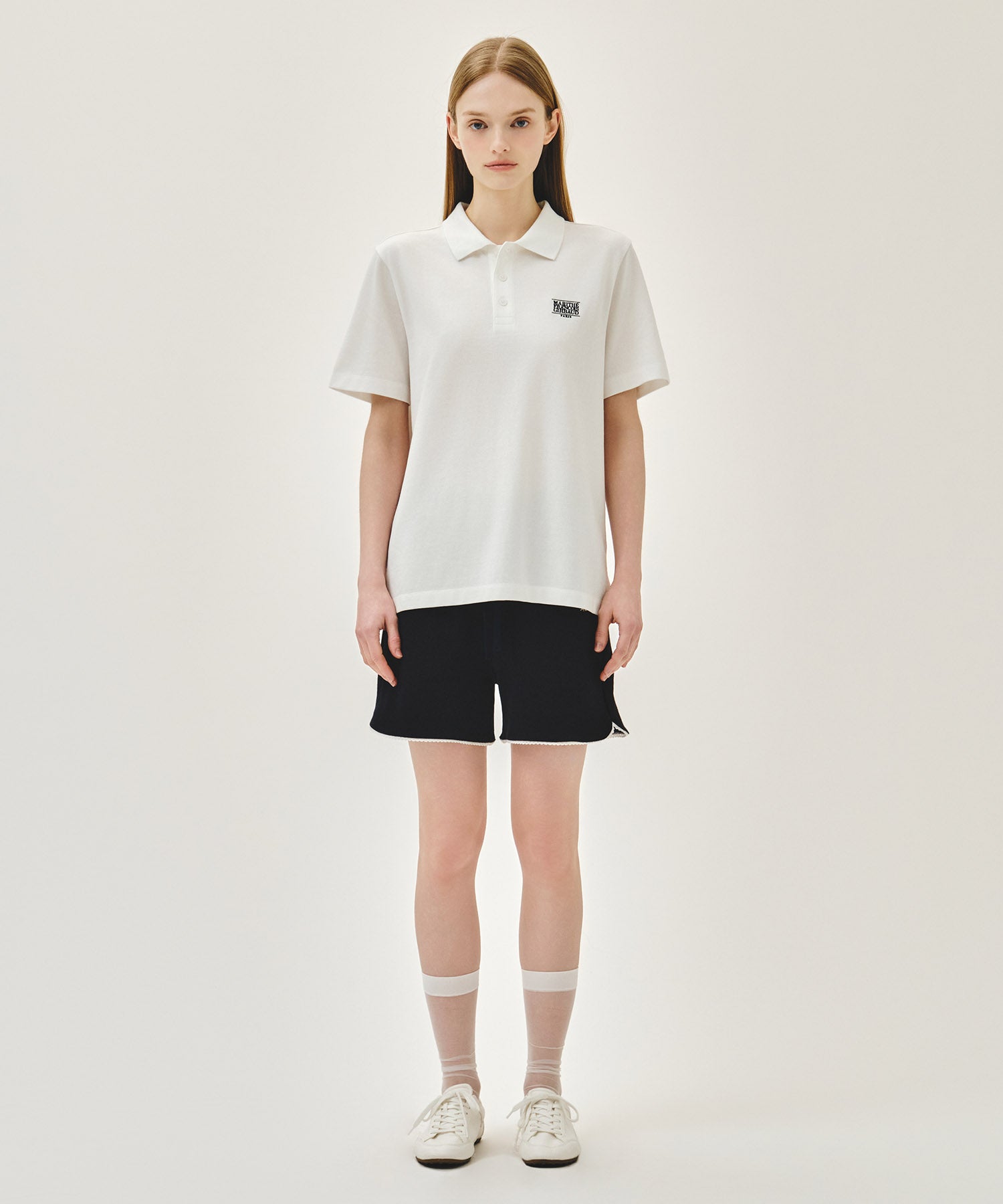 SMALL CLASSIC LOGO PK COLLAR TEE