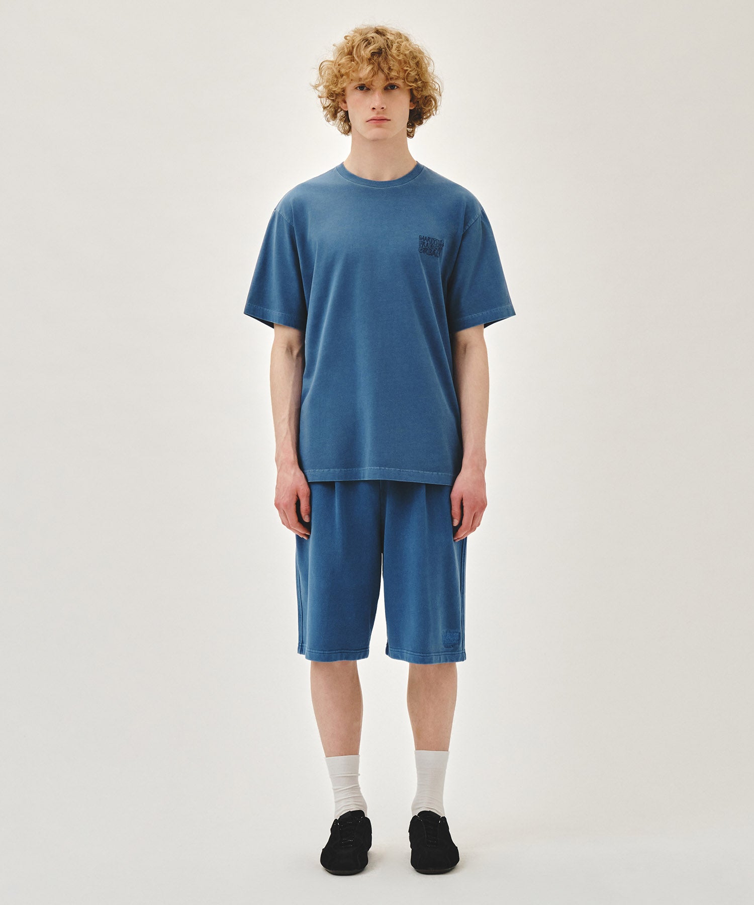 DRAWING LOGO DYEING TEE