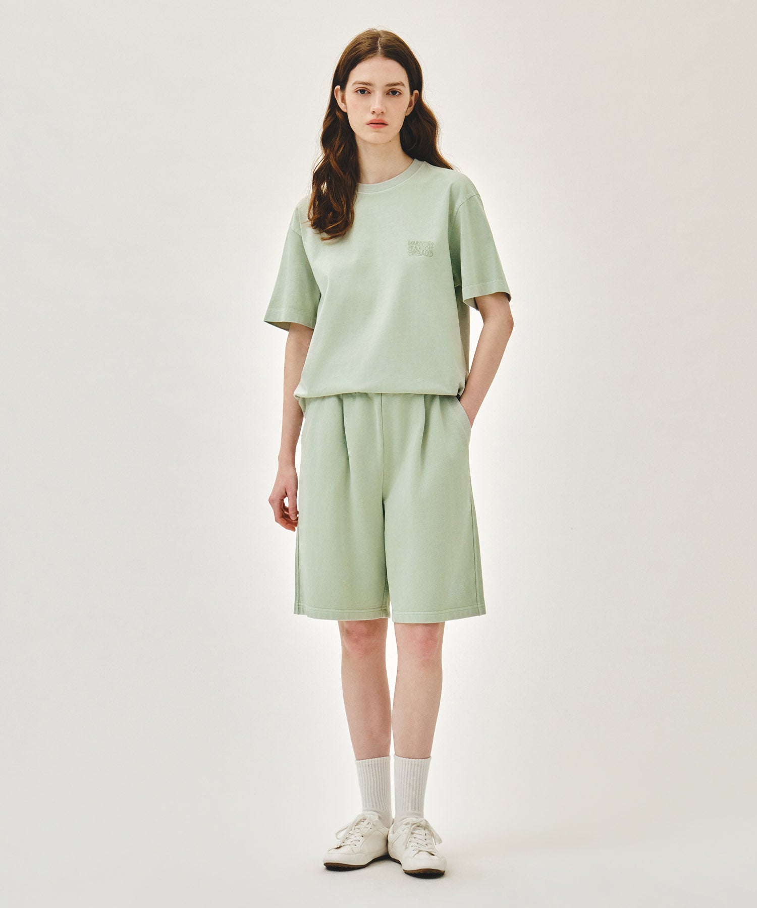 DRAWING LOGO DYEING TEE
