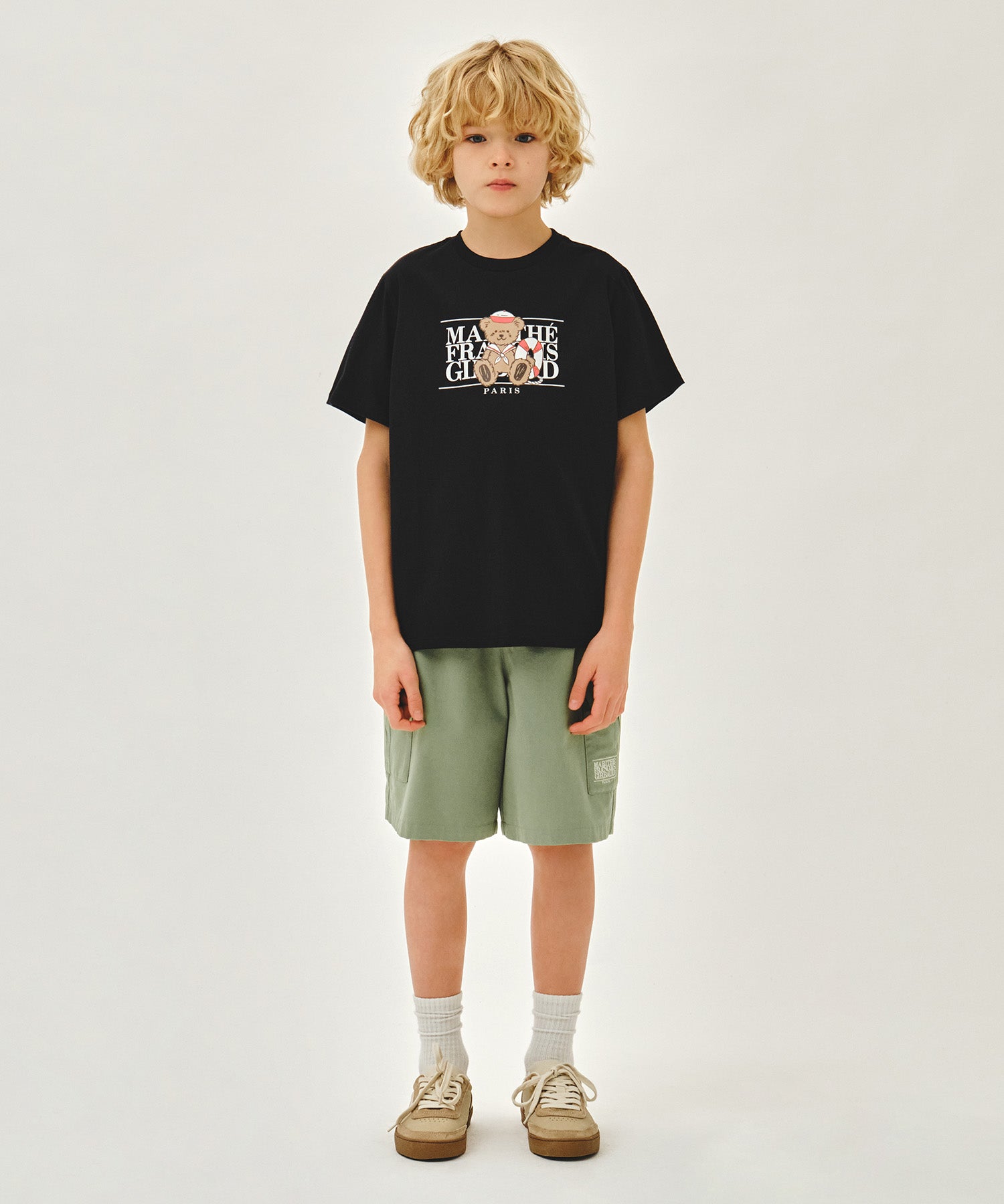 KIDS MARIN BEAR CLASSIC LOGO TEE