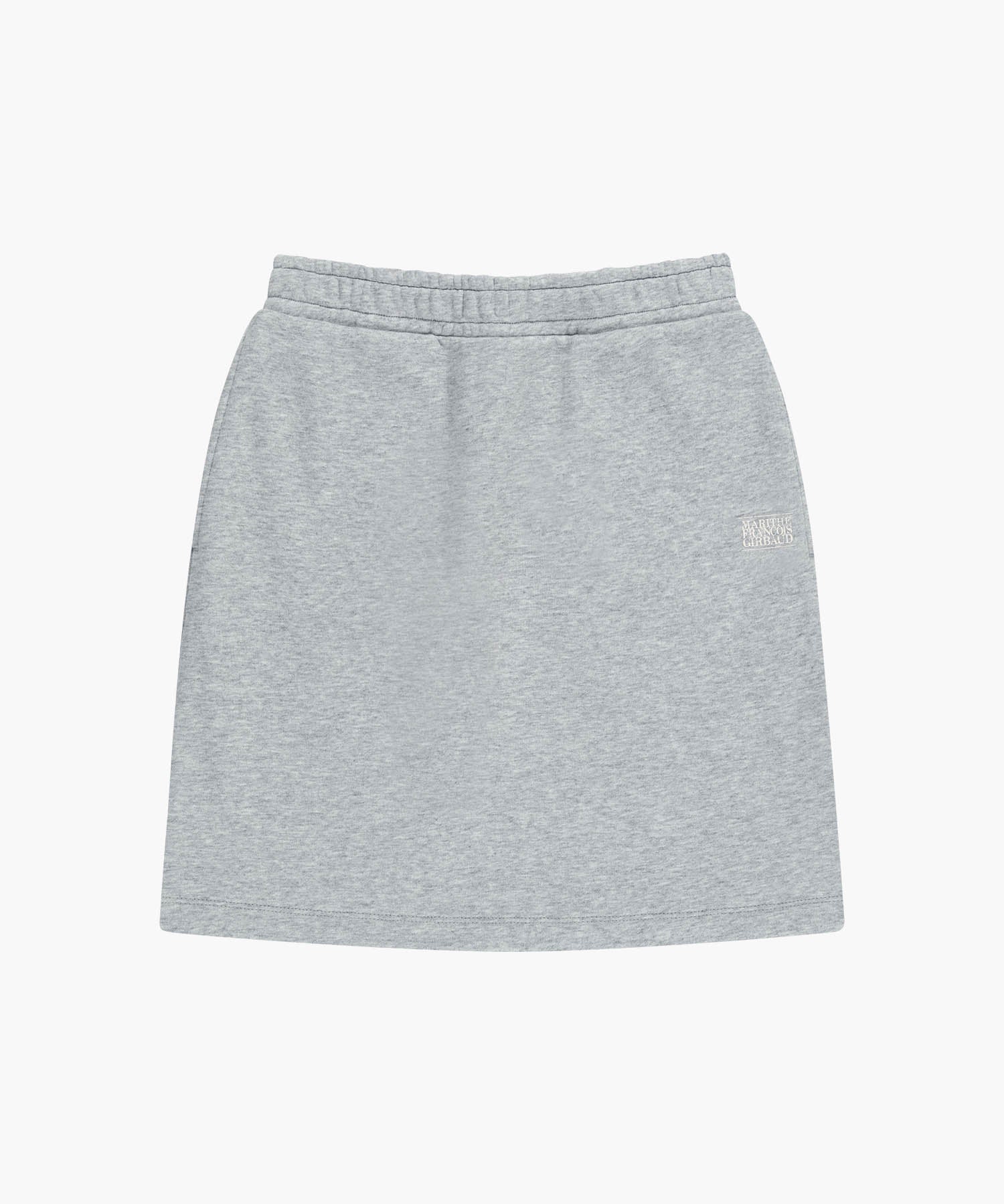 W VINTAGE CLASSIC LOGO SWEAT MINI SKIRT