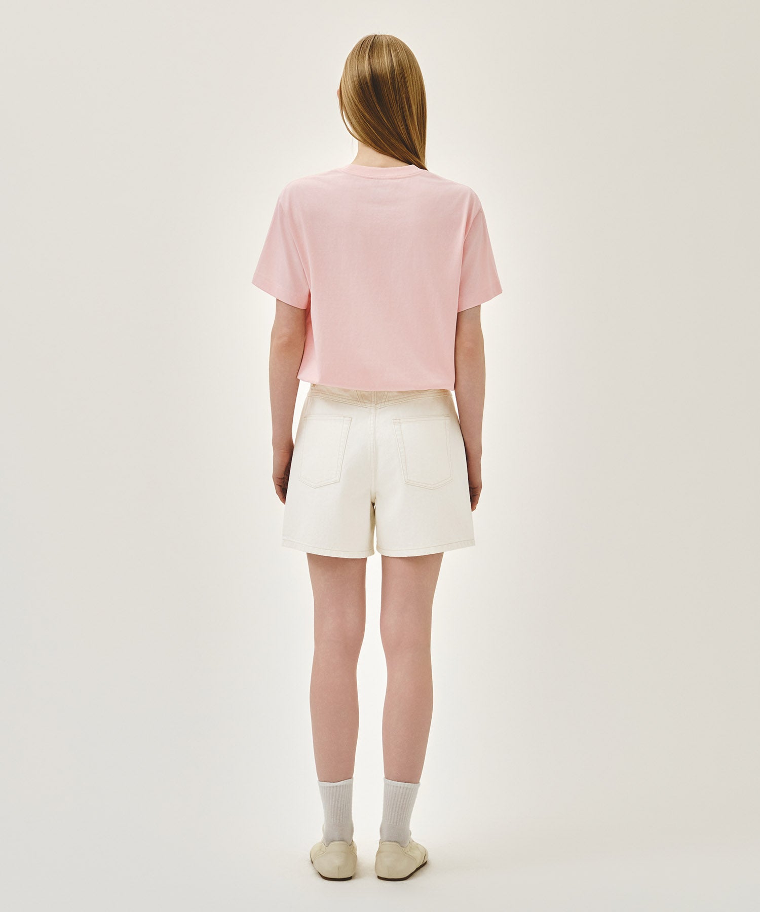 W DENIM SHORTS