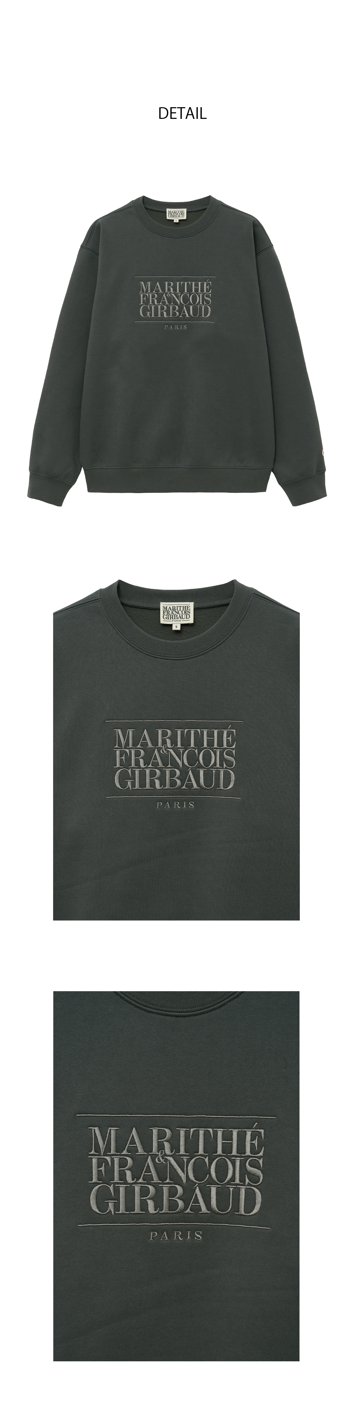 CLASSIC LOGO EMBROIDERY SWEATSHIRT