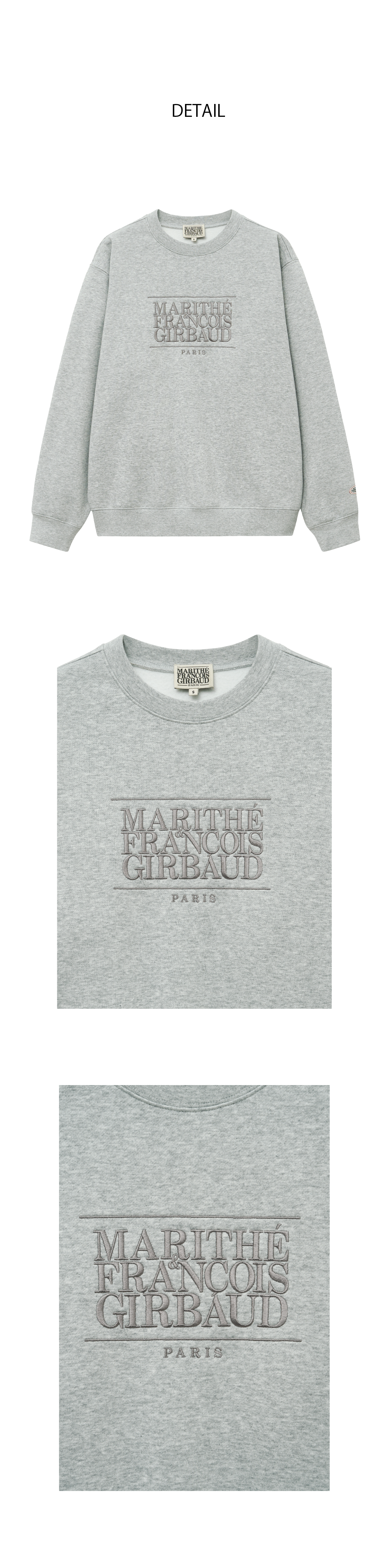 CLASSIC LOGO EMBROIDERY SWEATSHIRT
