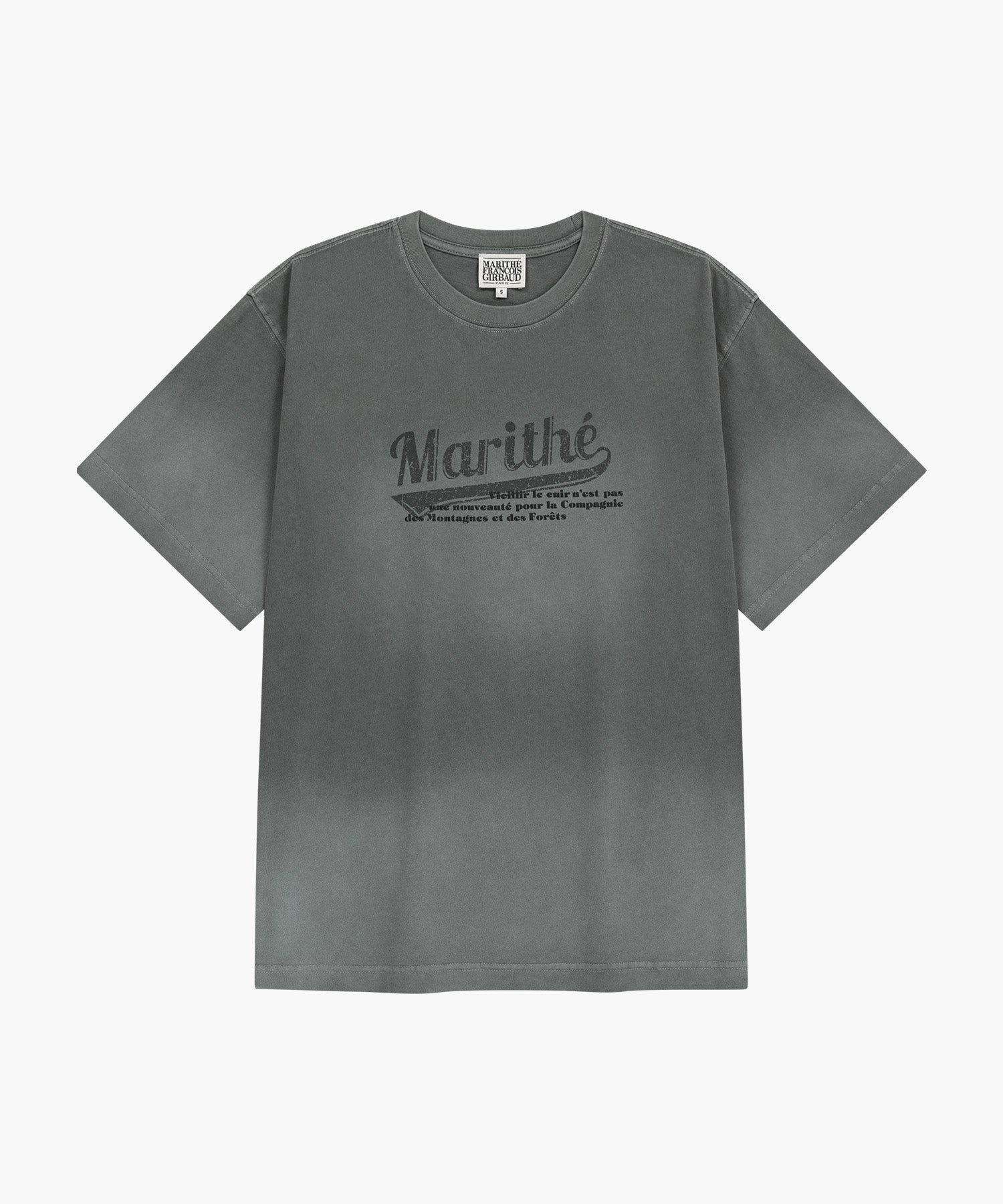 GRADATION OVERSIZED DYEING TEE