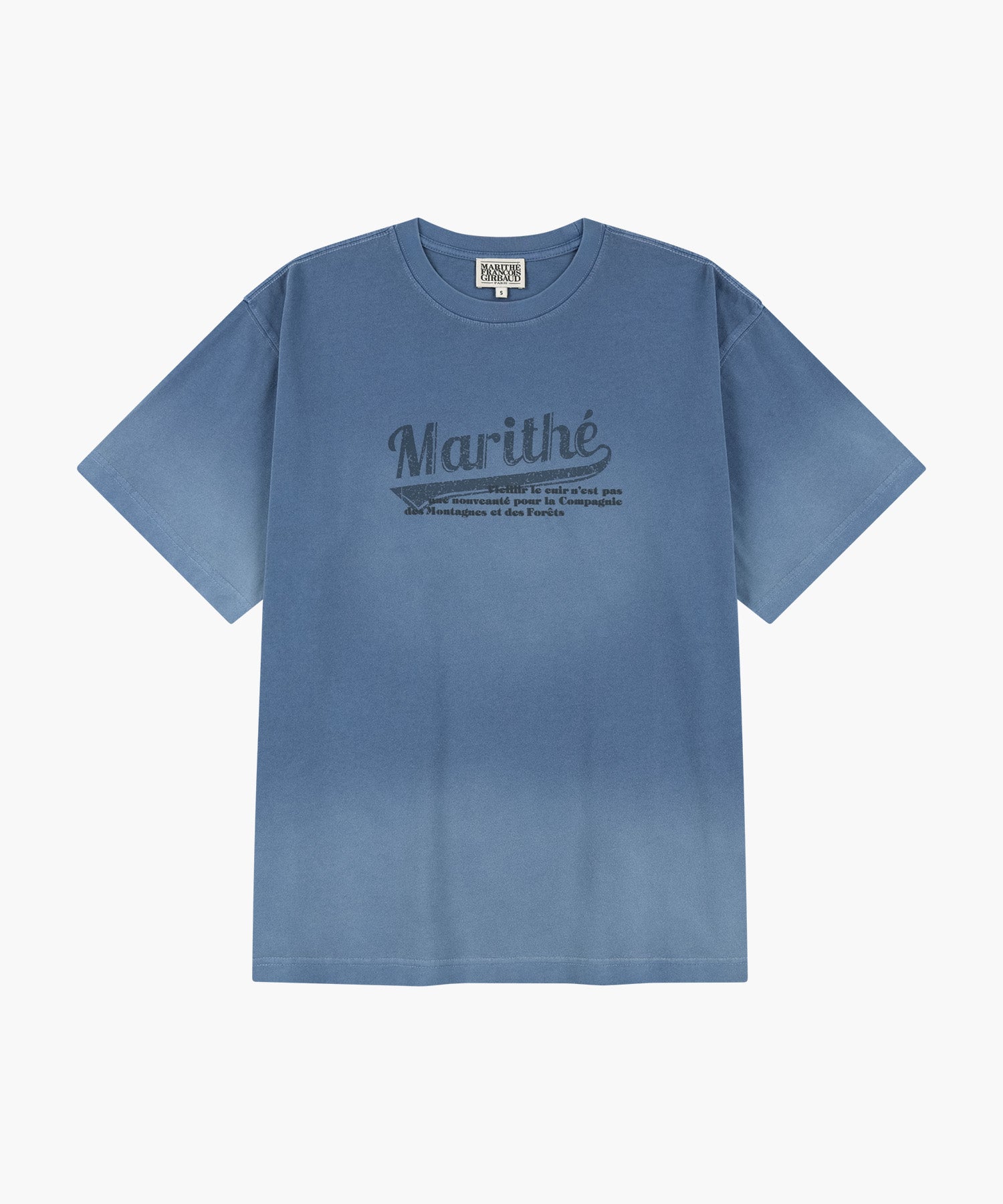GRADATION OVERSIZED DYEING TEE