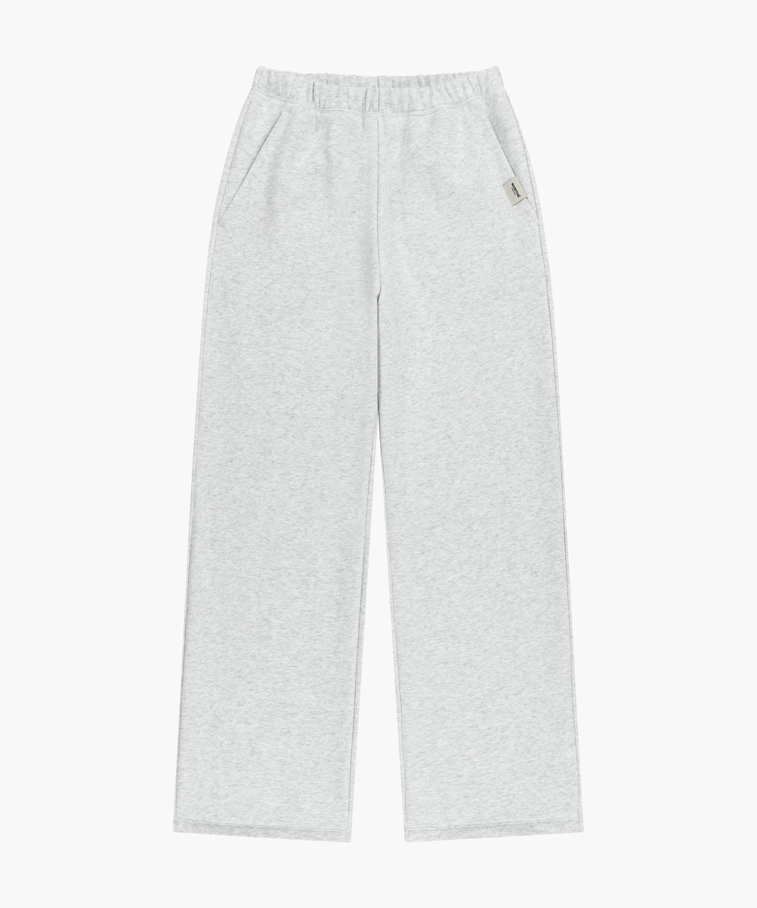 W BASIC FOLD-OVER SWEAT PANTS