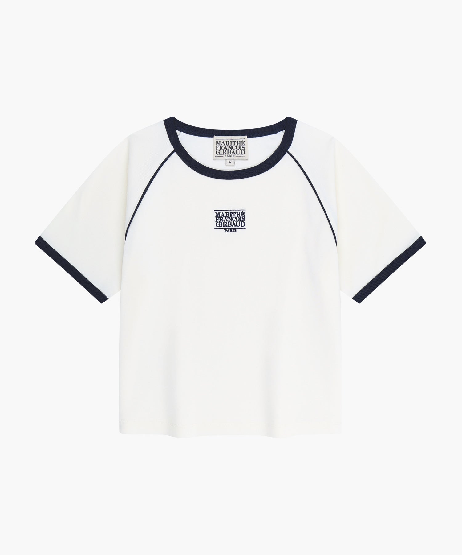 W AEROCOOL SMALL CLASSIC LOGO SLIM RINGER TEE