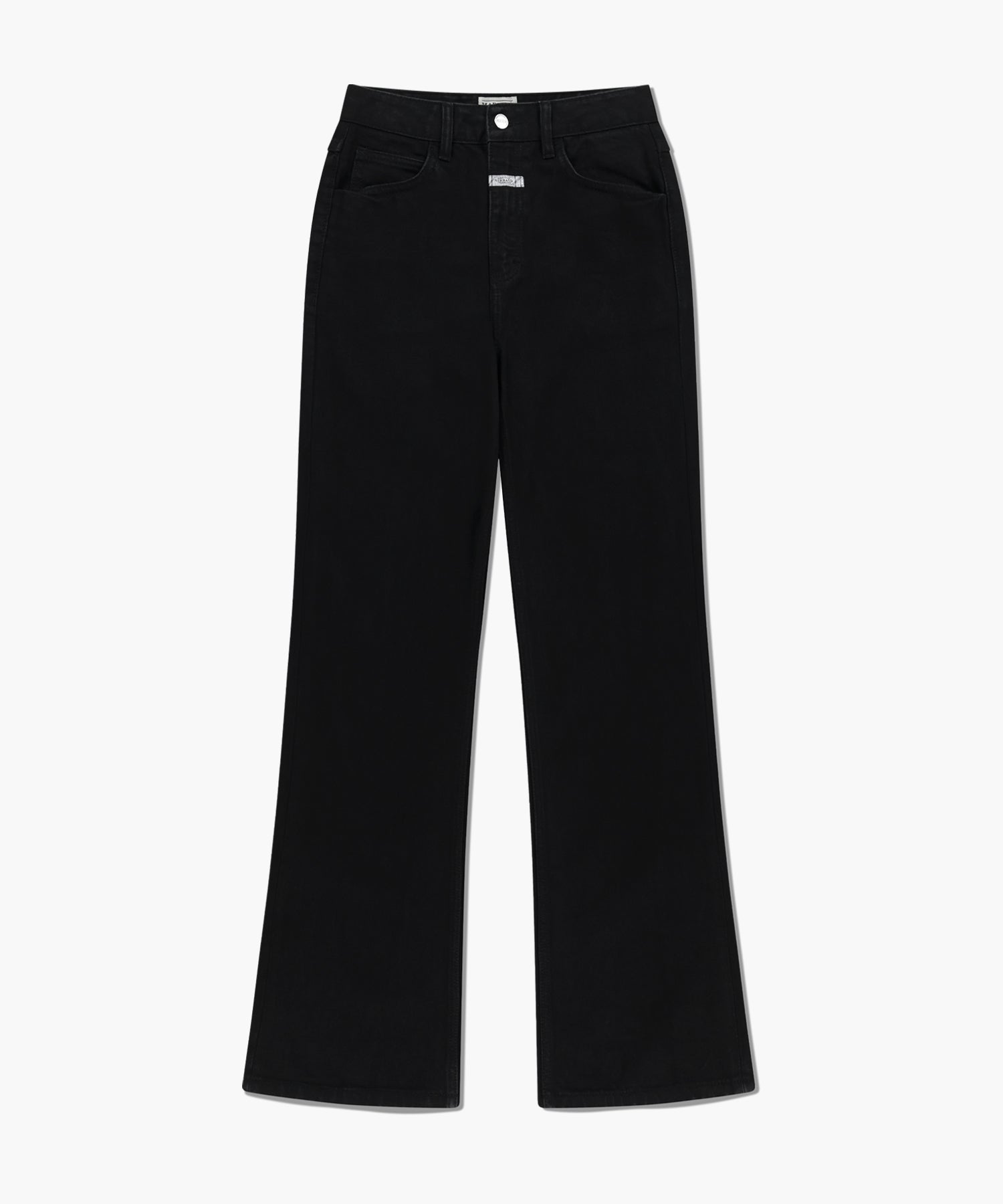 W SLIM BOOT-CUT DENIM PANTS