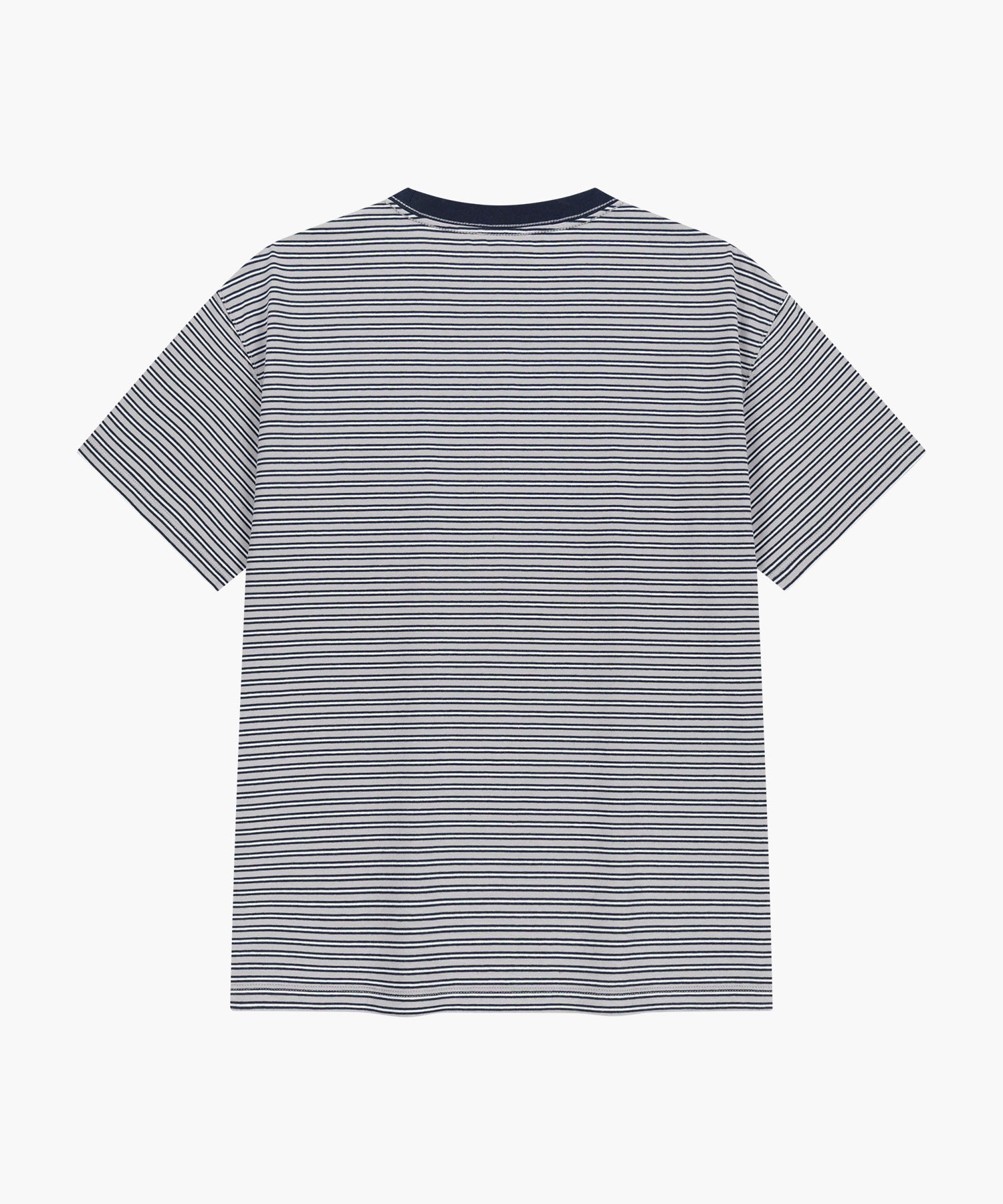 SMALL CLASSIC LOGO STRIPE RINGER TEE
