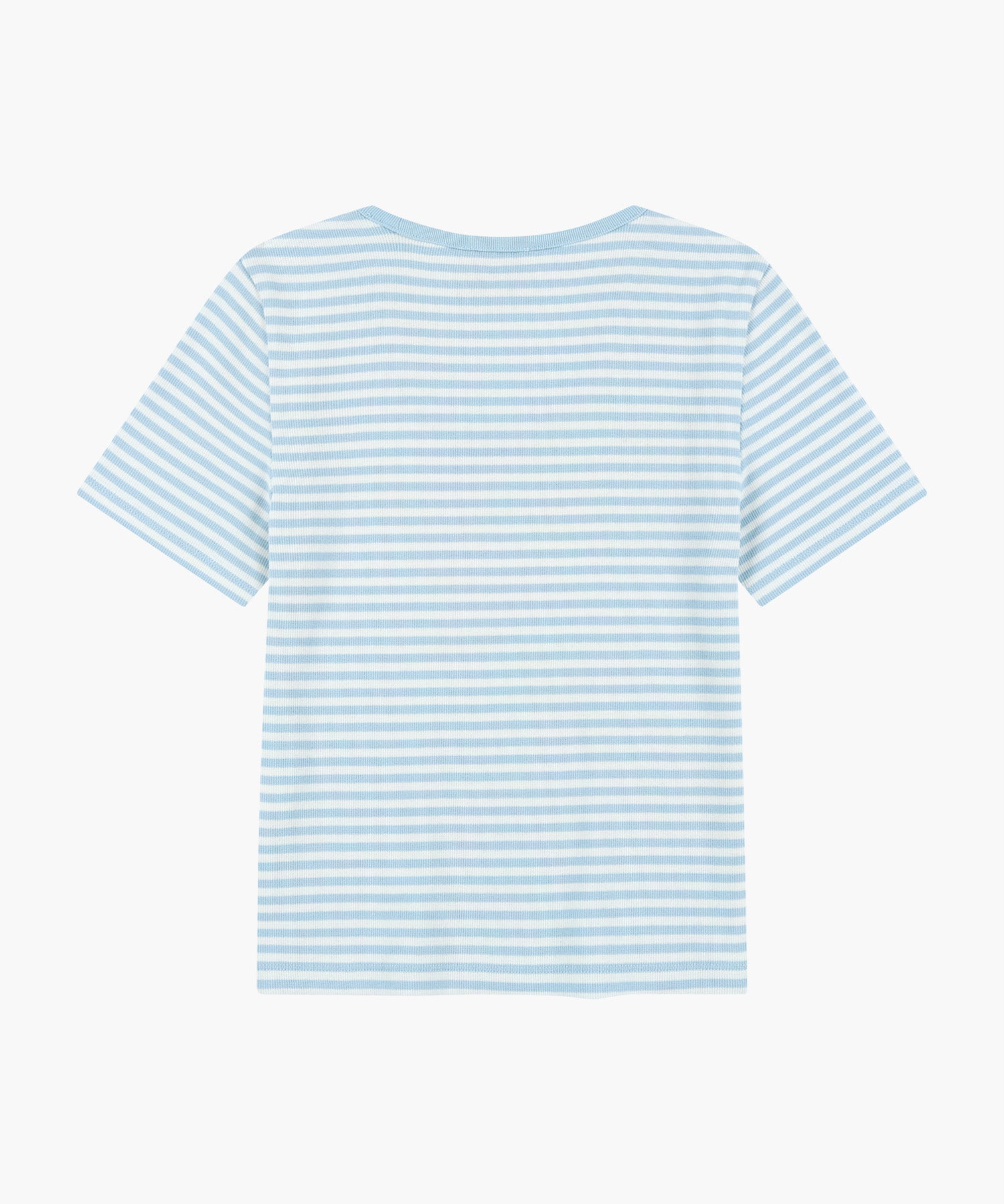 W DEEP NECK RINGER TEE