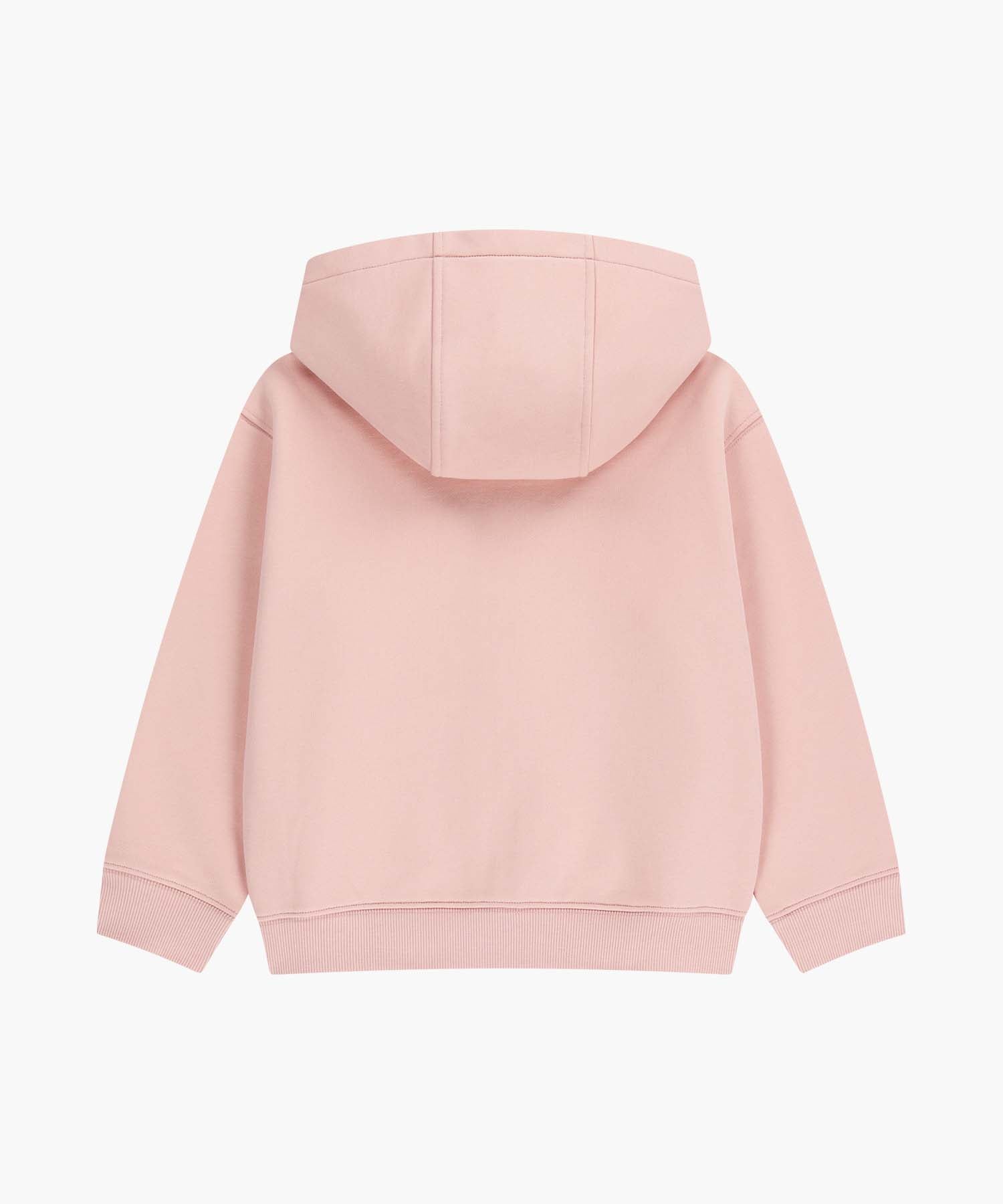 KIDS CLASSIC LOGO EMBROIDERY HOODIE ZIP-UP
