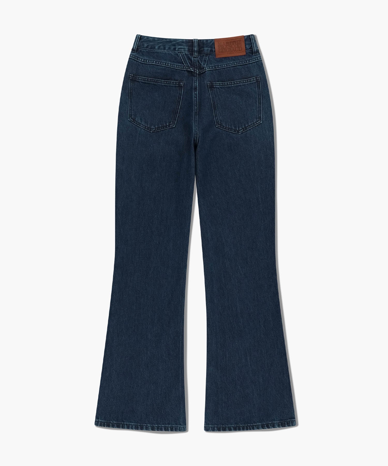 W SLIM BOOT-CUT DENIM PANTS