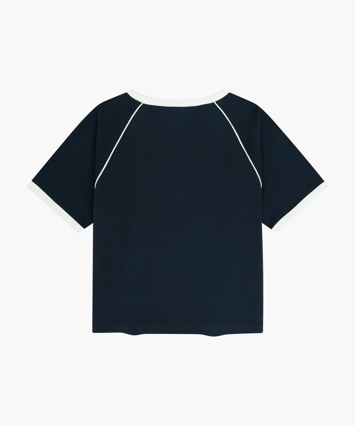 W AEROCOOL SMALL CLASSIC LOGO SLIM RINGER TEE
