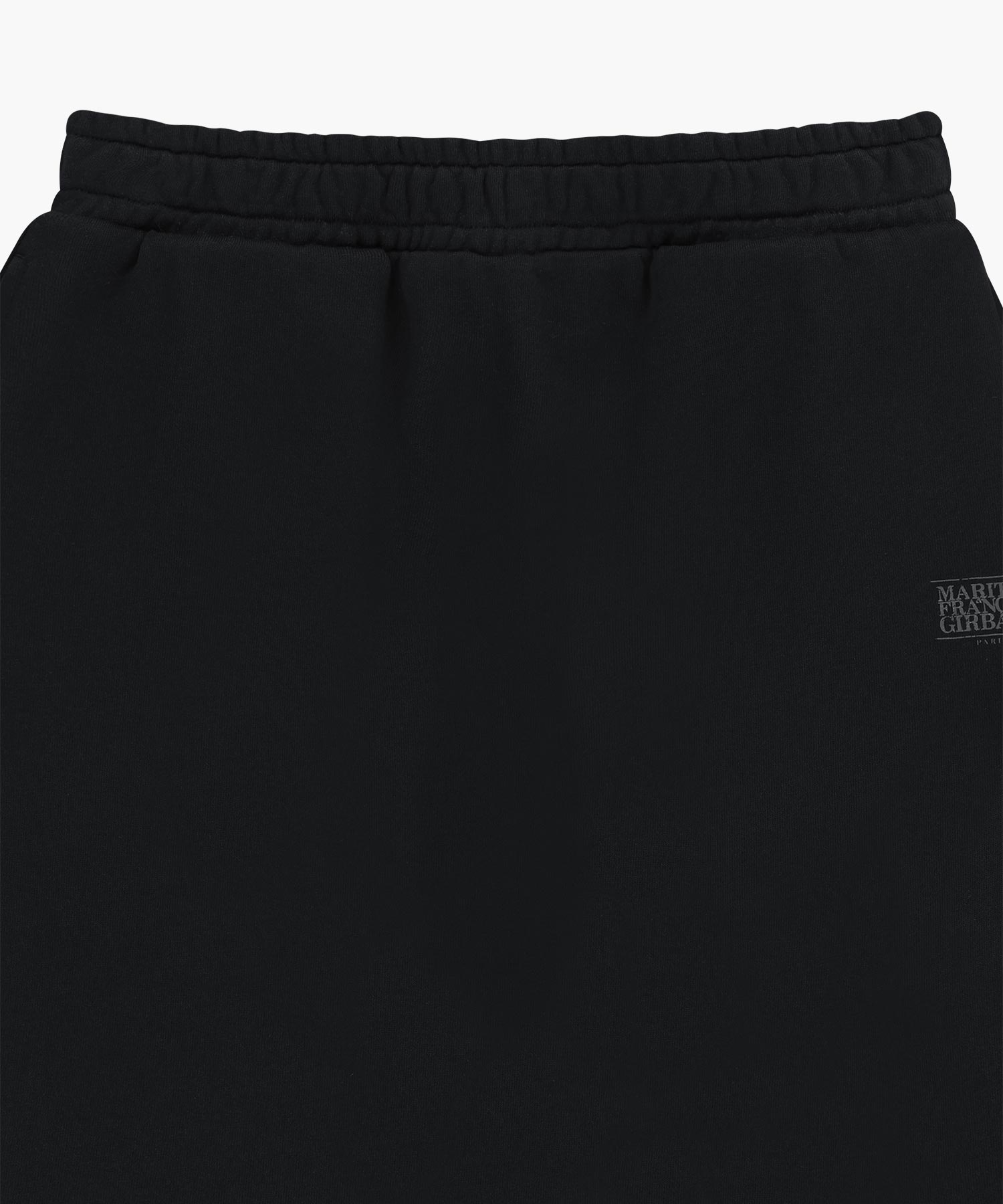 W VINTAGE CLASSIC LOGO SWEAT MINI SKIRT