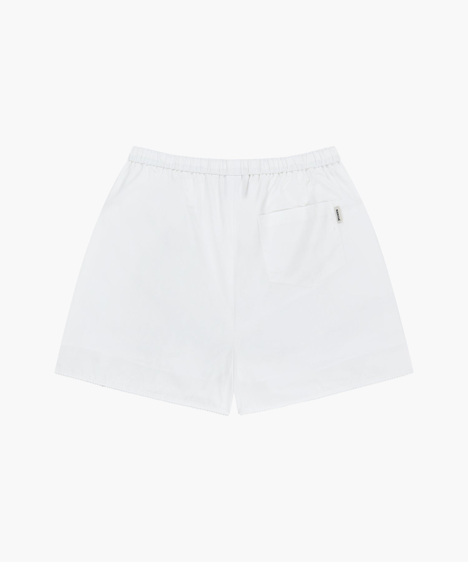 W LACE HEM SHORTS