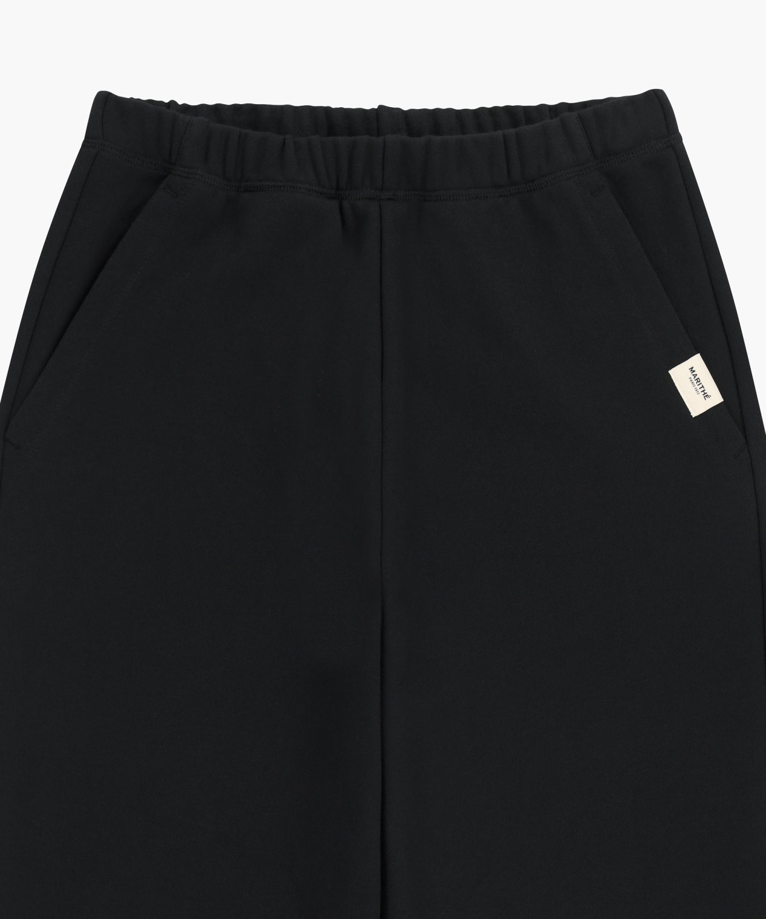 W BASIC FOLD-OVER SWEAT PANTS