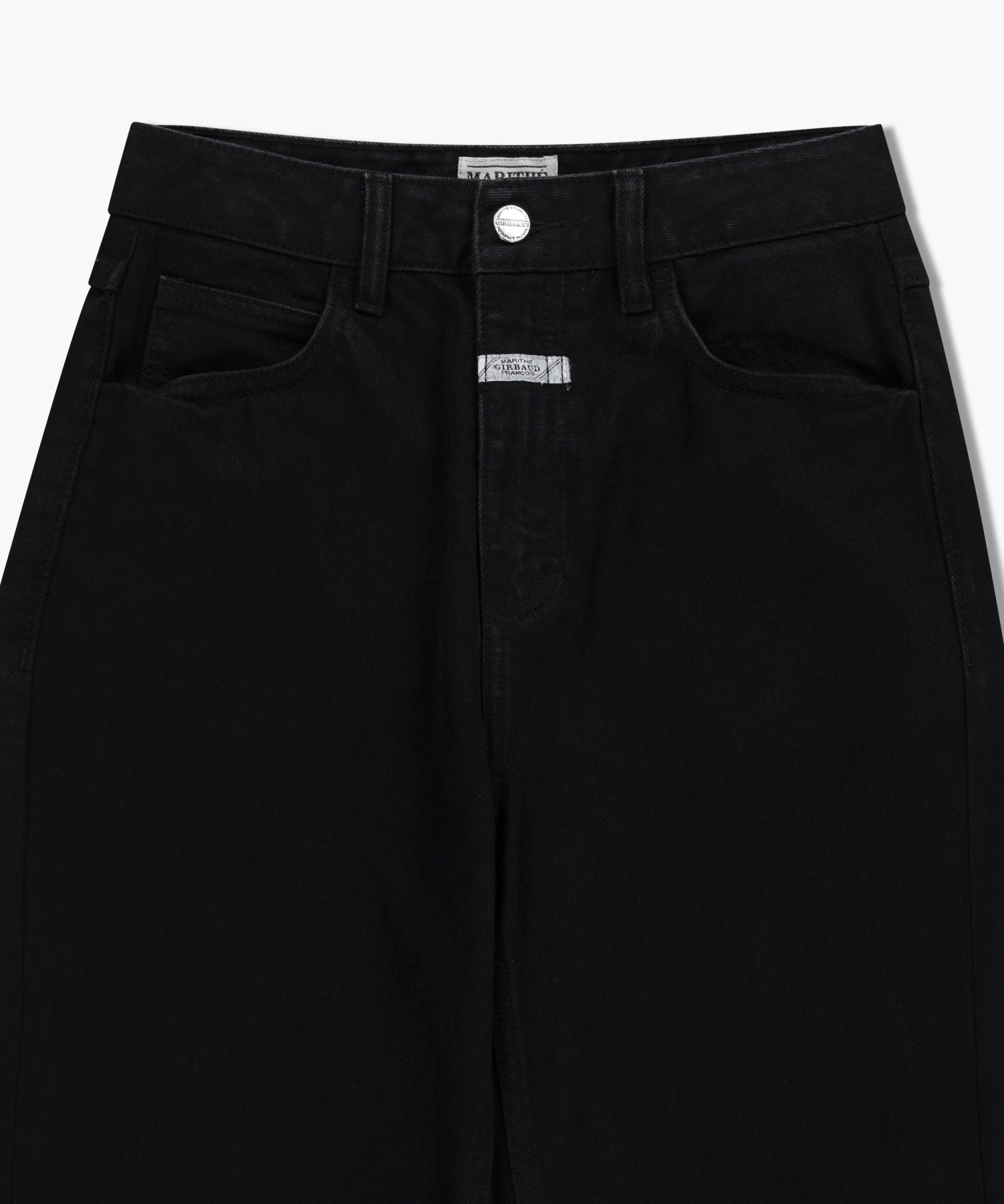 W SLIM BOOT-CUT DENIM PANTS