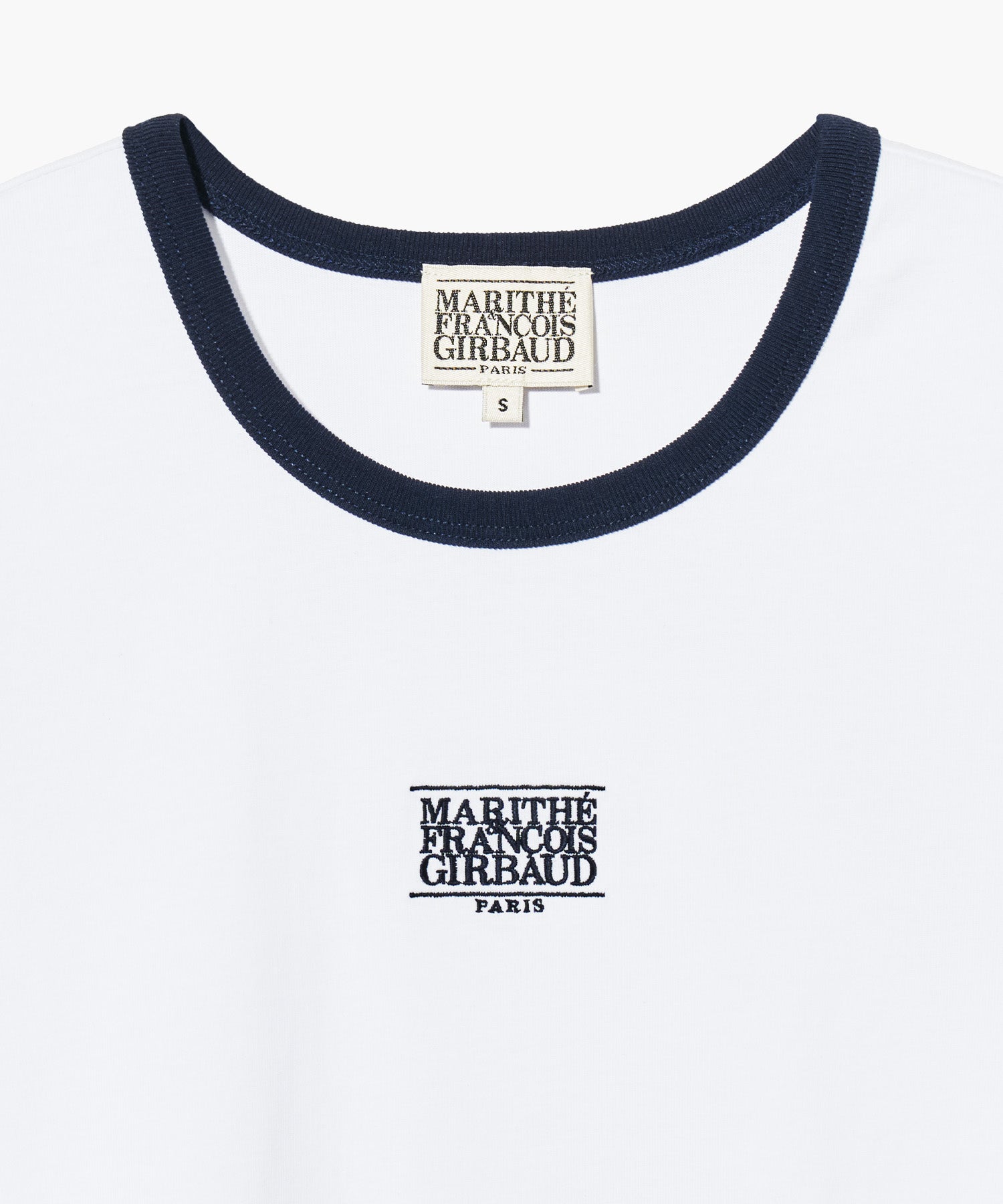 W CLASSIC LOGO RINGER TEE