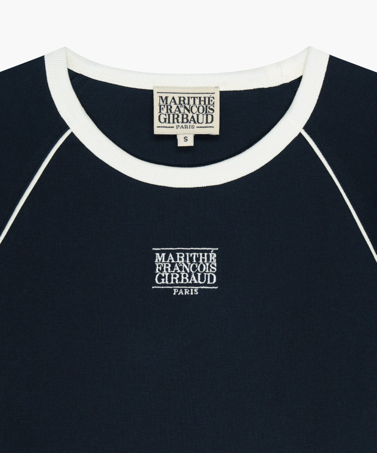 W AEROCOOL SMALL CLASSIC LOGO SLIM RINGER TEE