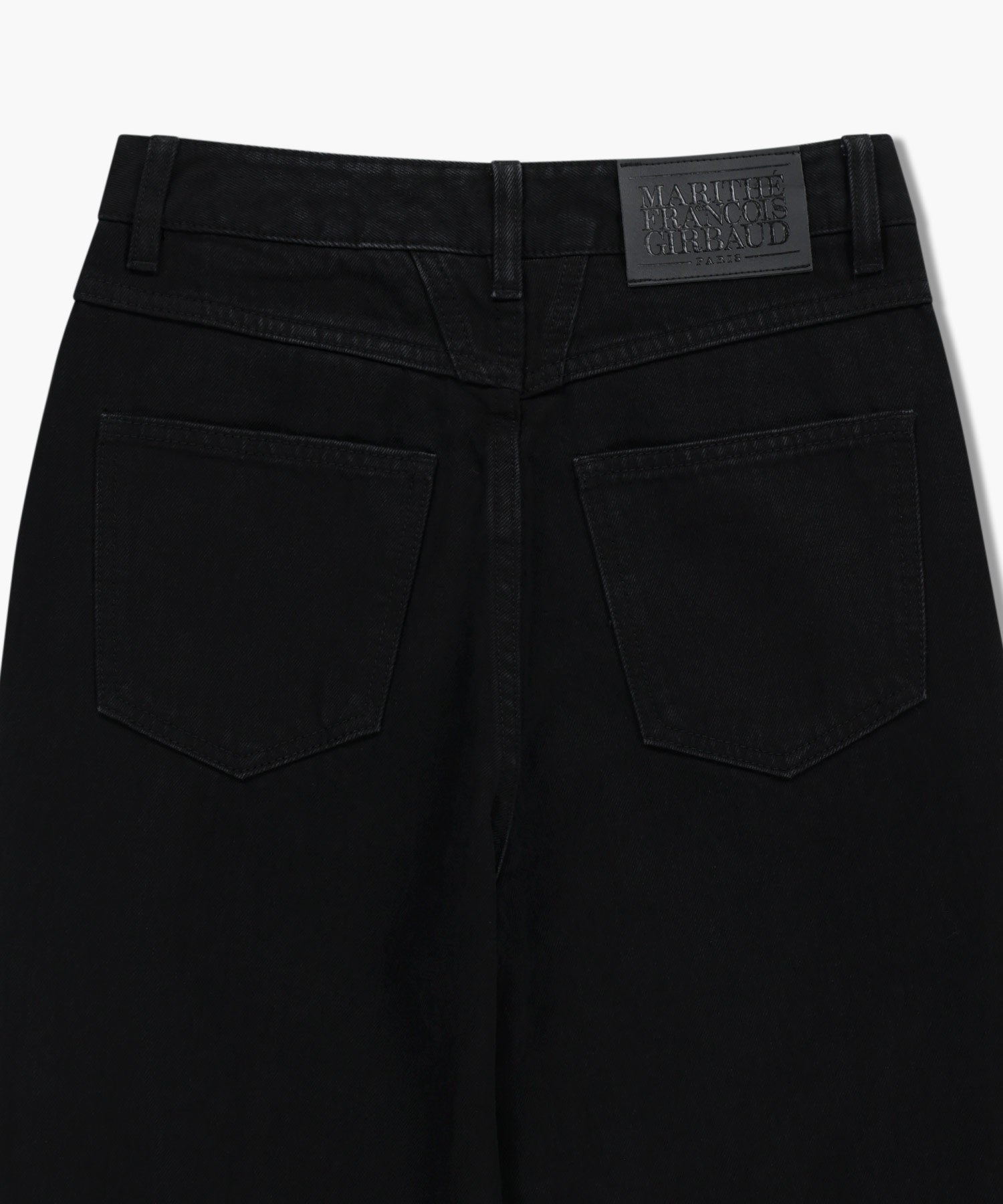 W SLIM BOOT-CUT DENIM PANTS