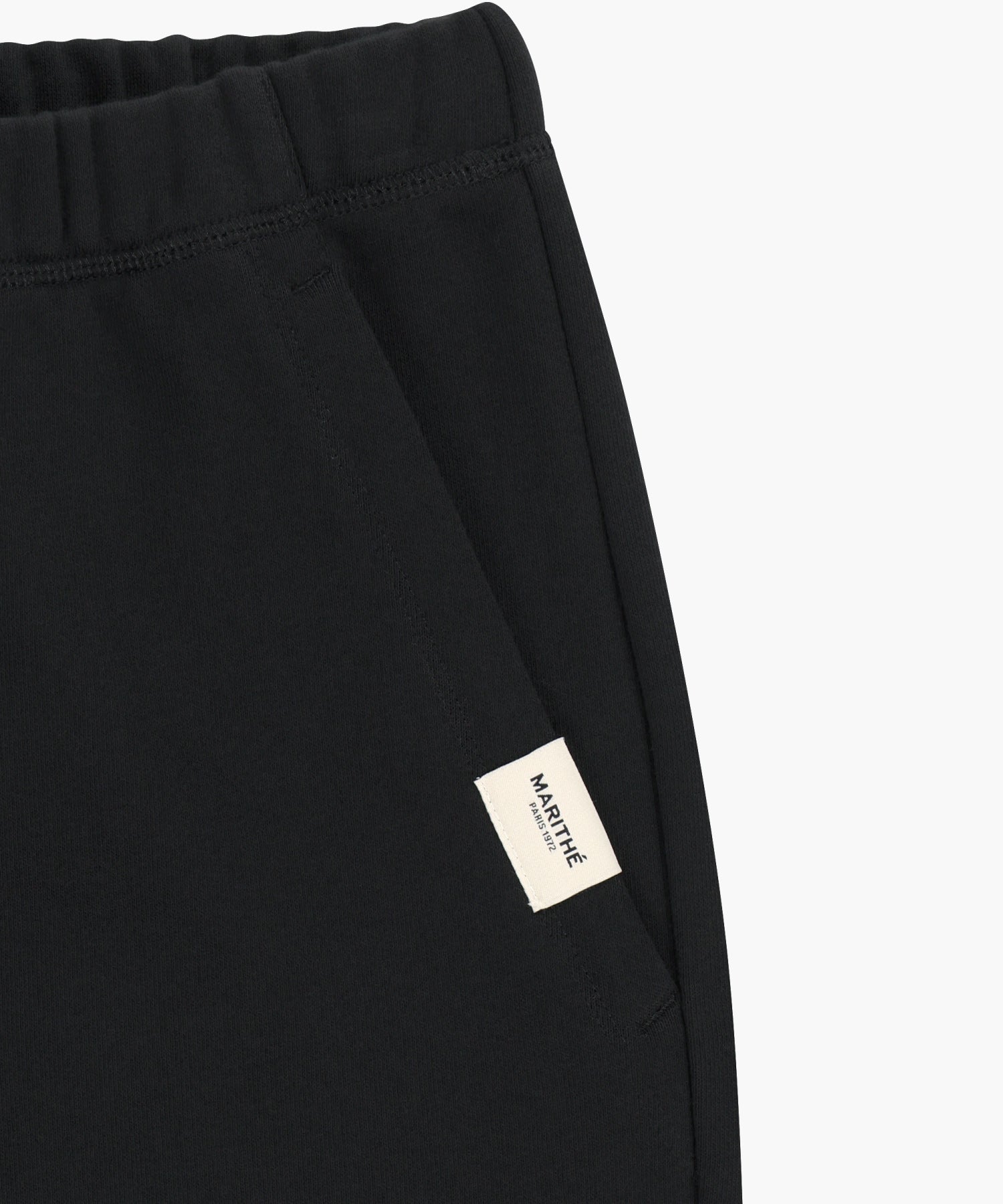 W BASIC FOLD-OVER SWEAT PANTS