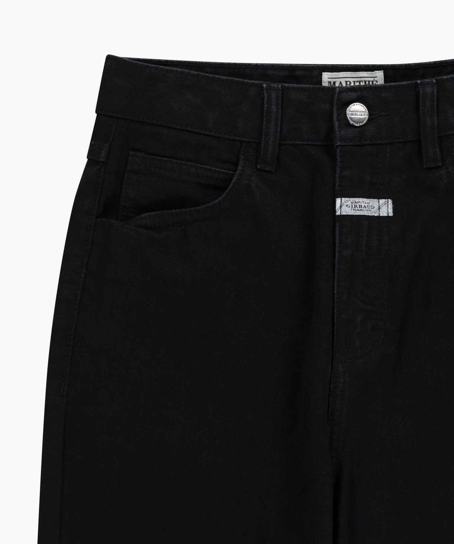 W SLIM BOOT-CUT DENIM PANTS
