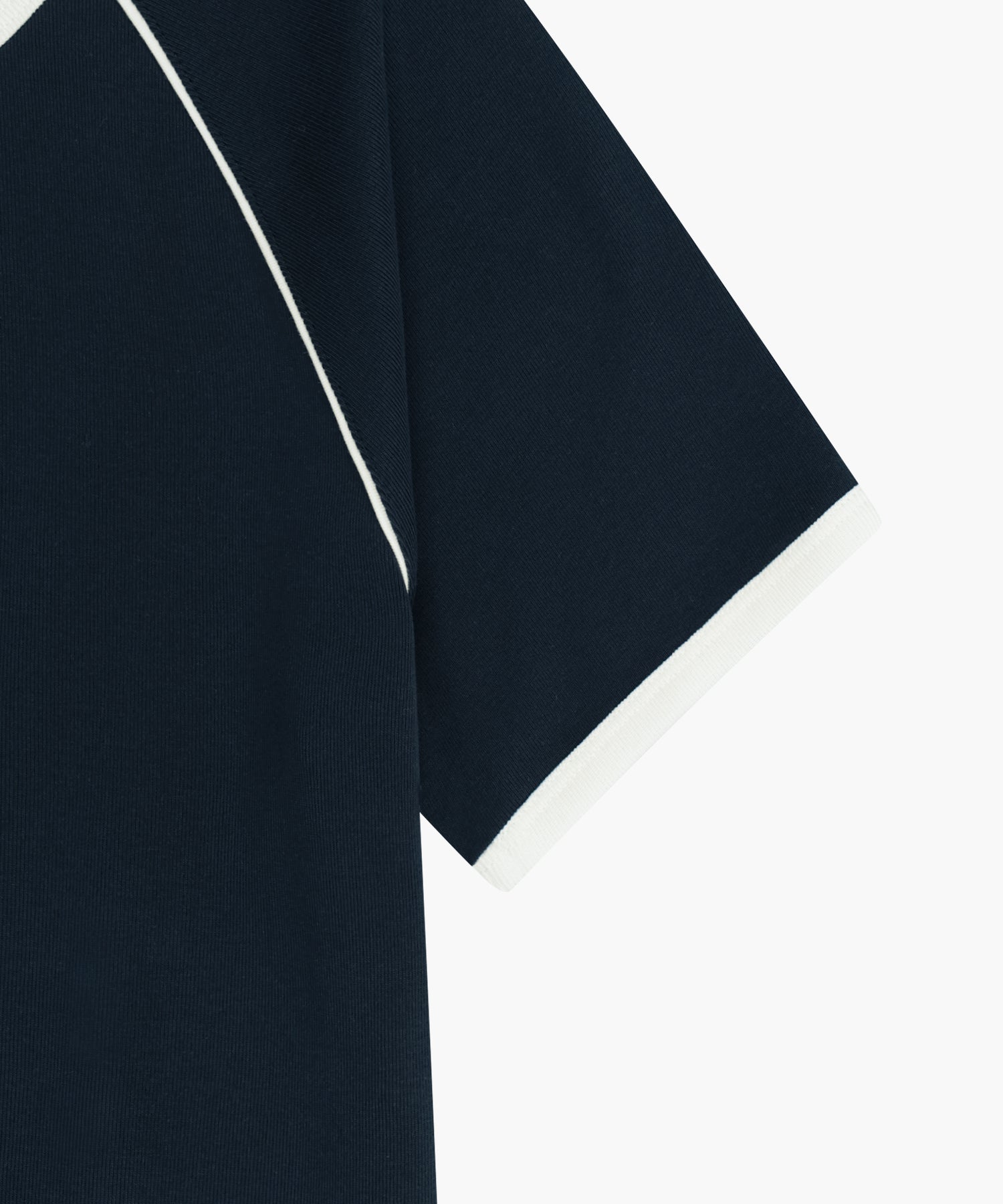 W AEROCOOL SMALL CLASSIC LOGO SLIM RINGER TEE