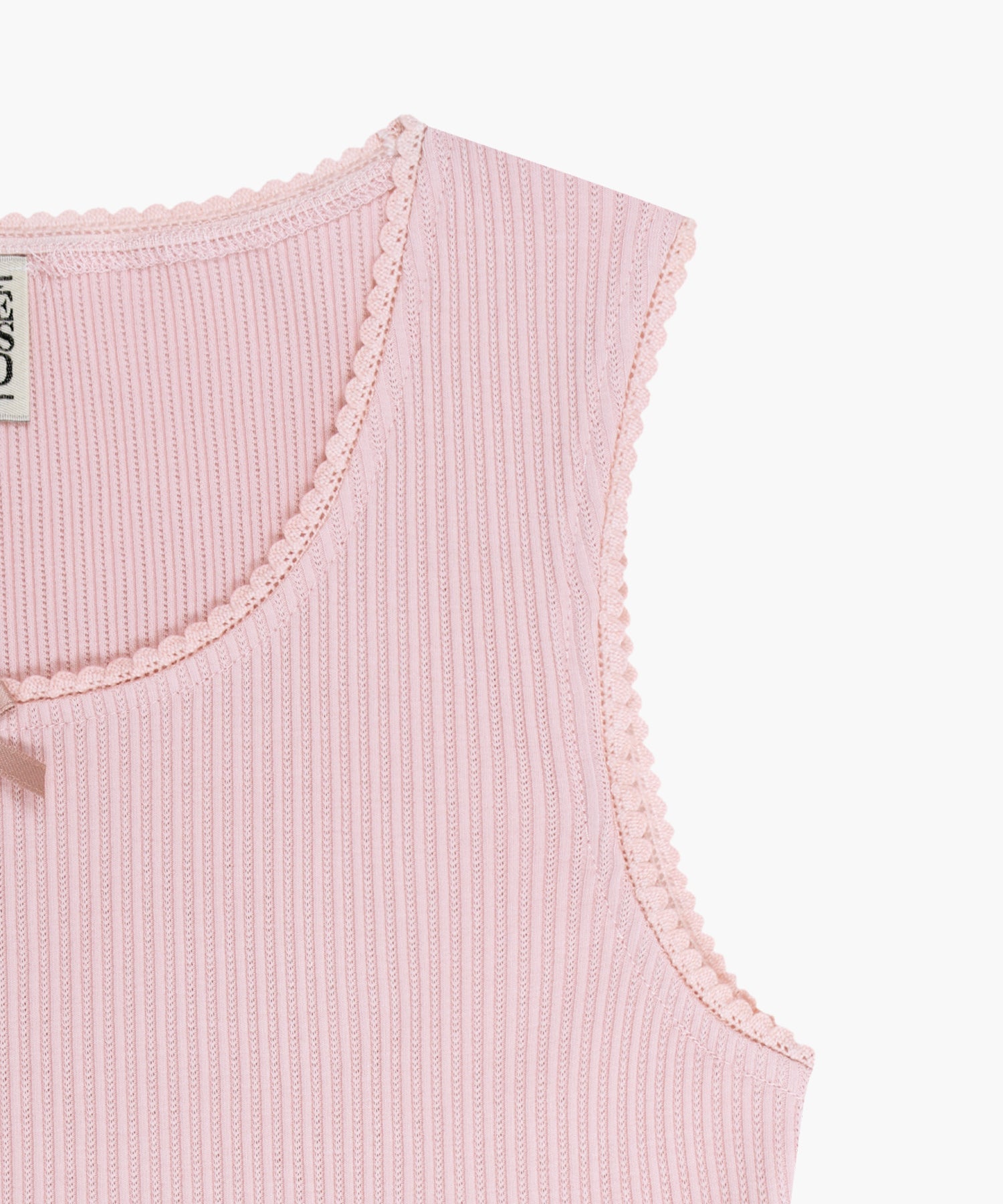W LACE DETAIL SLEEVELESS
