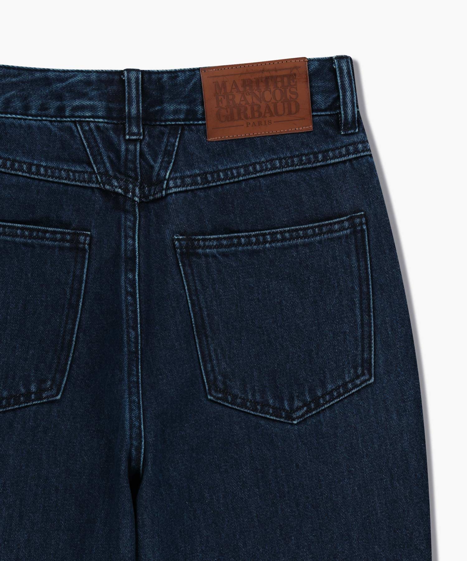 W SLIM BOOT-CUT DENIM PANTS