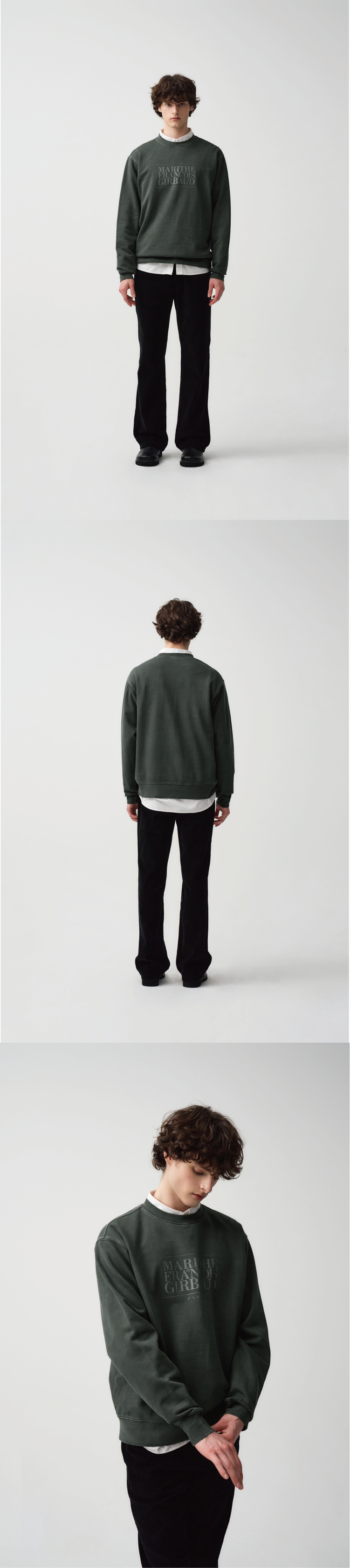 CLASSIC LOGO EMBROIDERY SWEATSHIRT