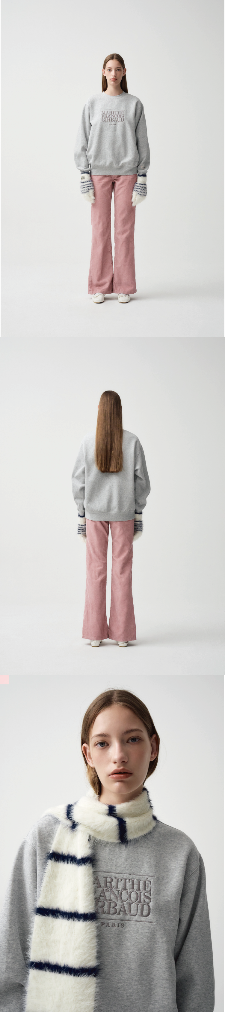 CLASSIC LOGO EMBROIDERY SWEATSHIRT