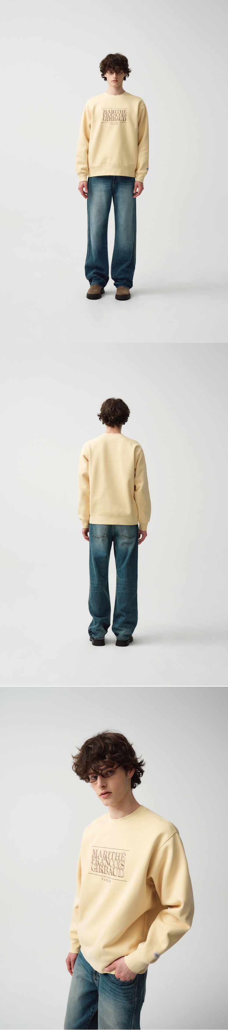 CLASSIC LOGO EMBROIDERY SWEATSHIRT